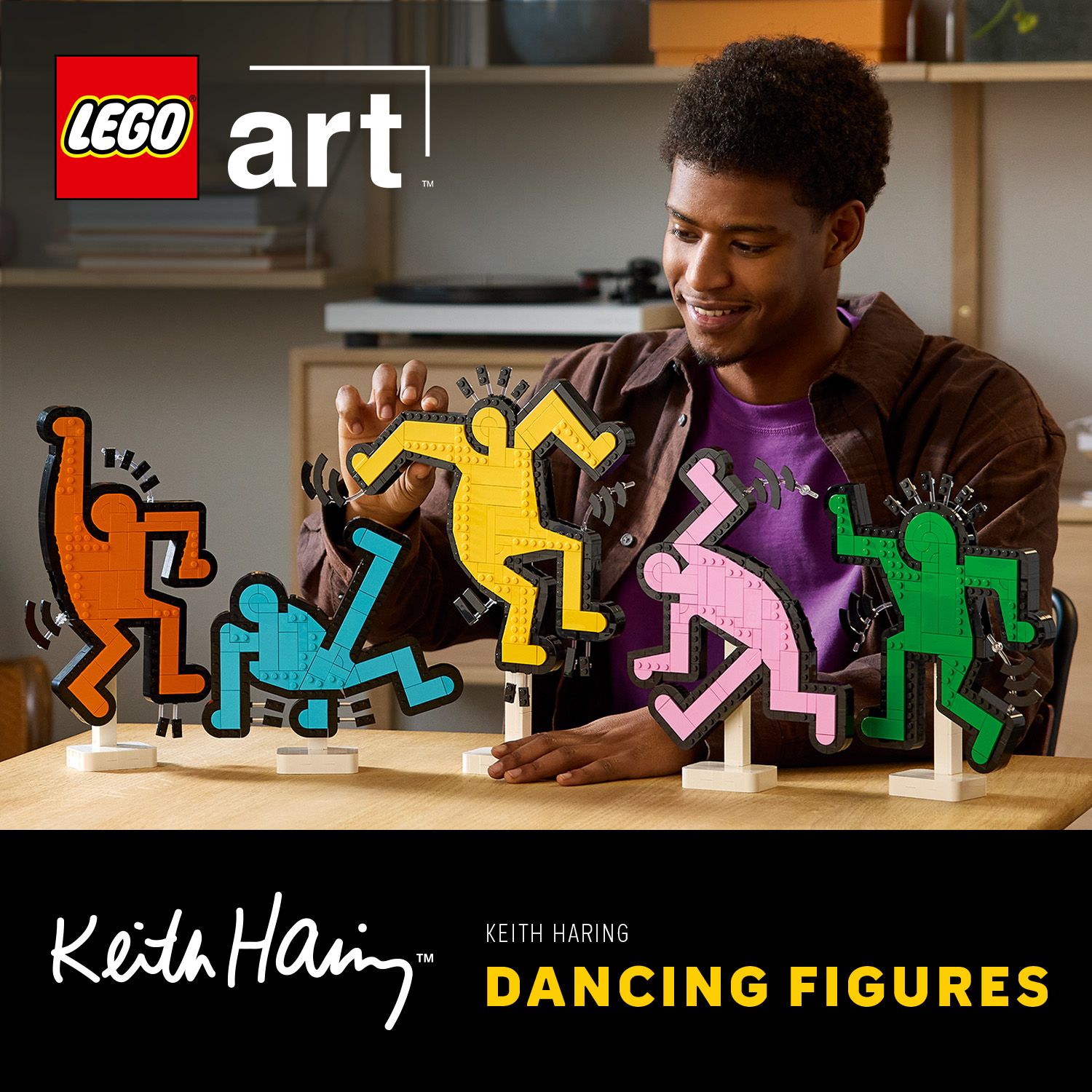 Eigene tanzende Keith Haring-Figuren bauen