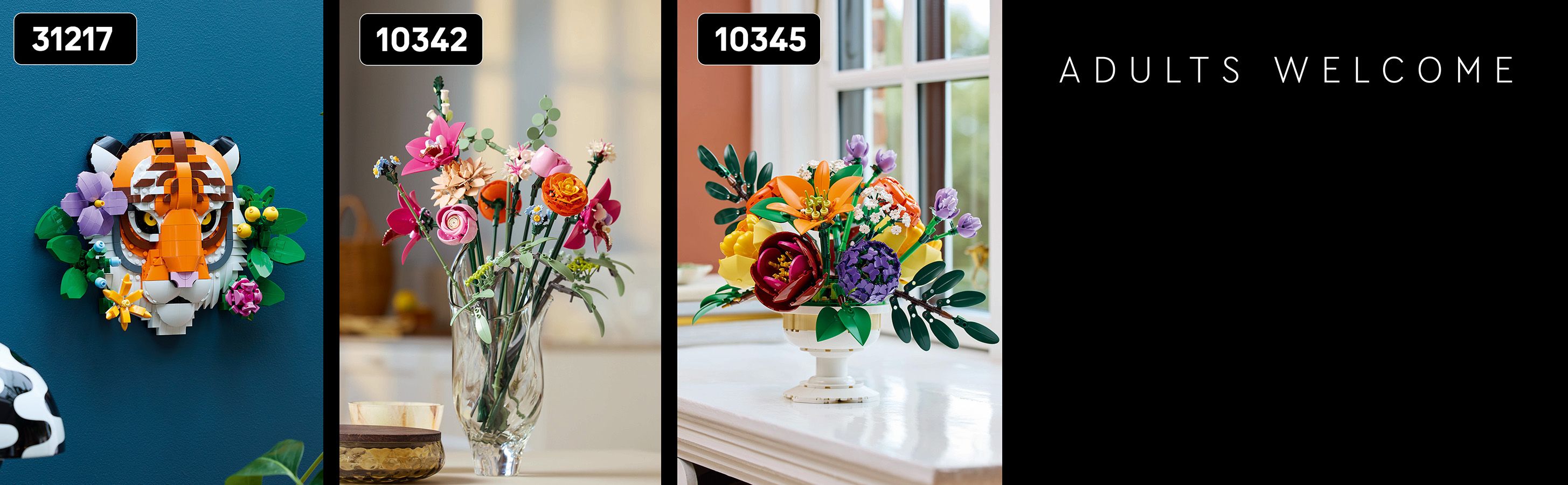 Verschiedene Kunstblumen kombinieren