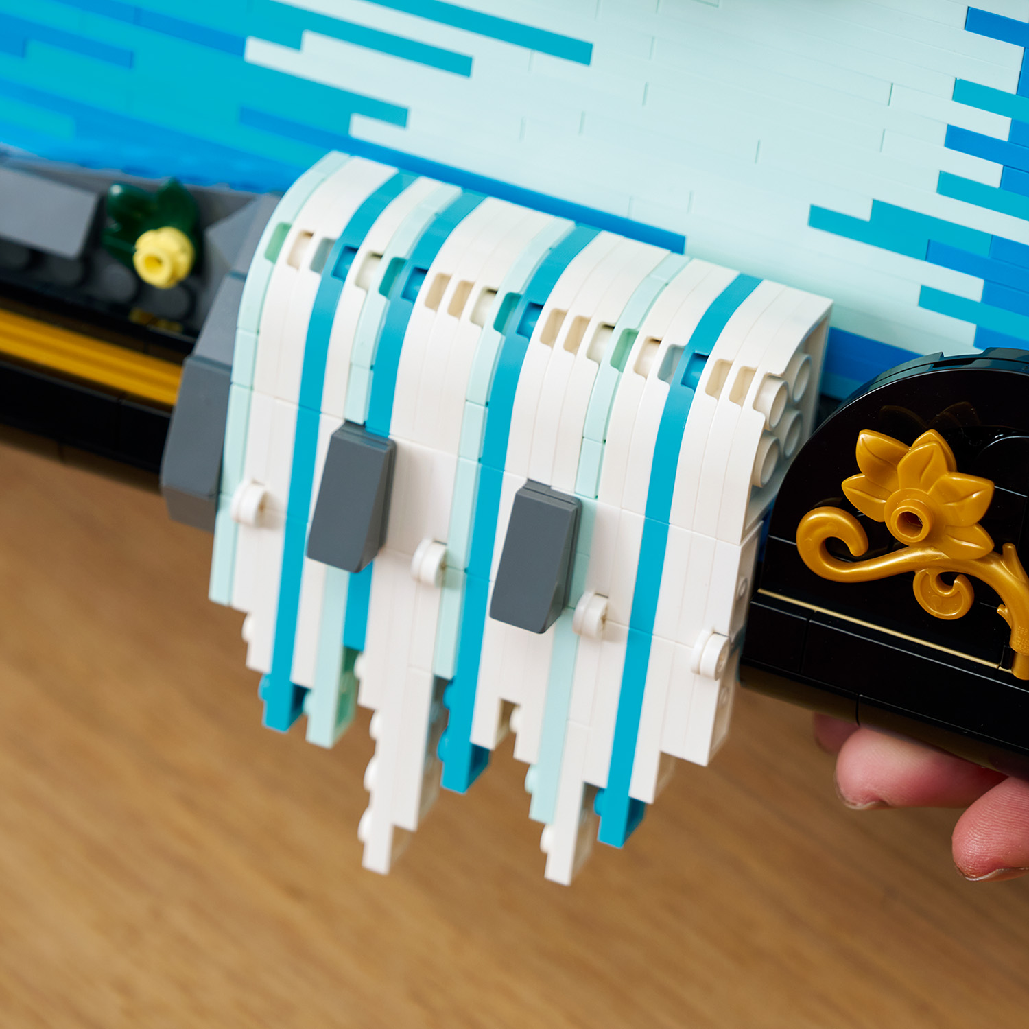 Anpassbarer 3D-Wasserfall