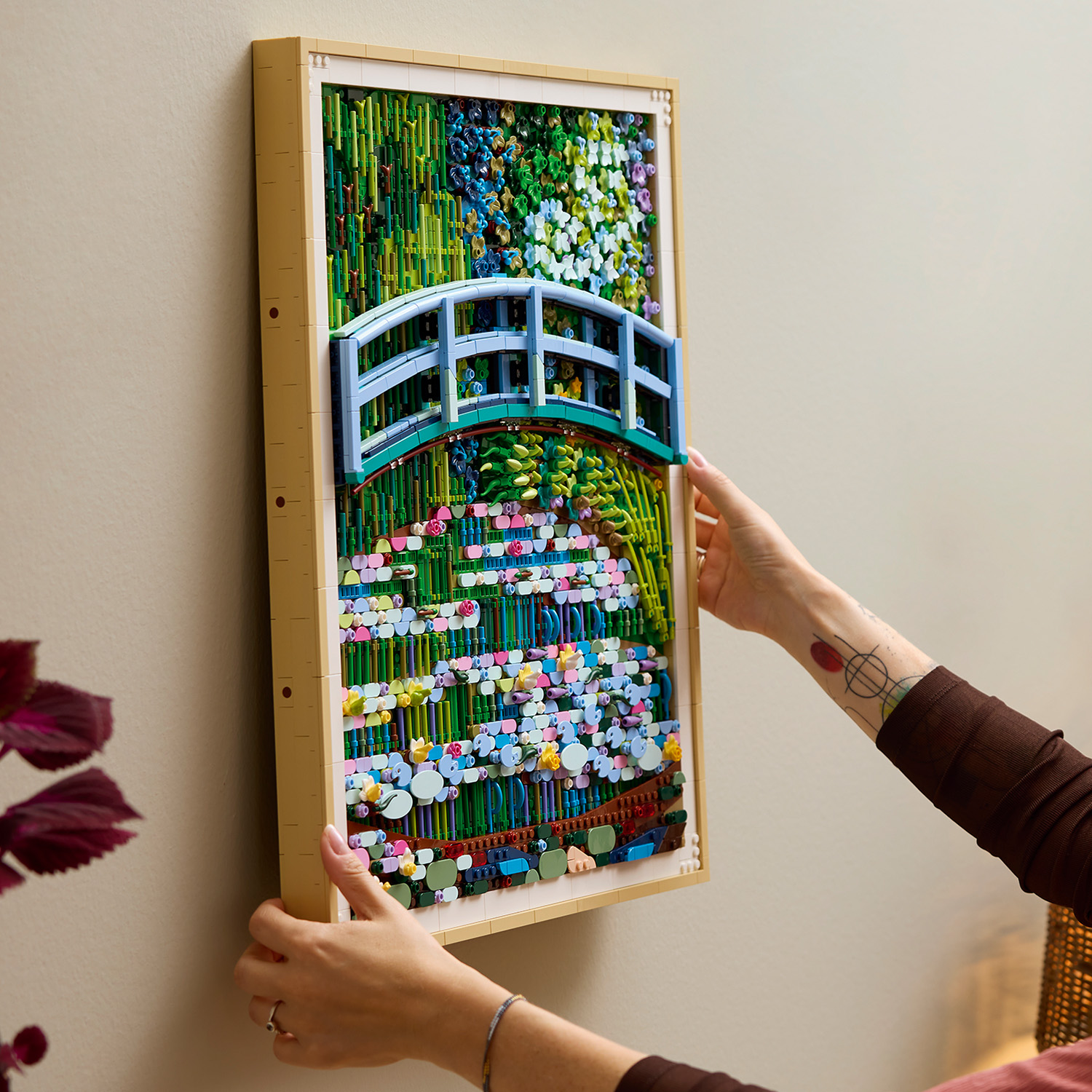 Wunderschöne Wanddekoration