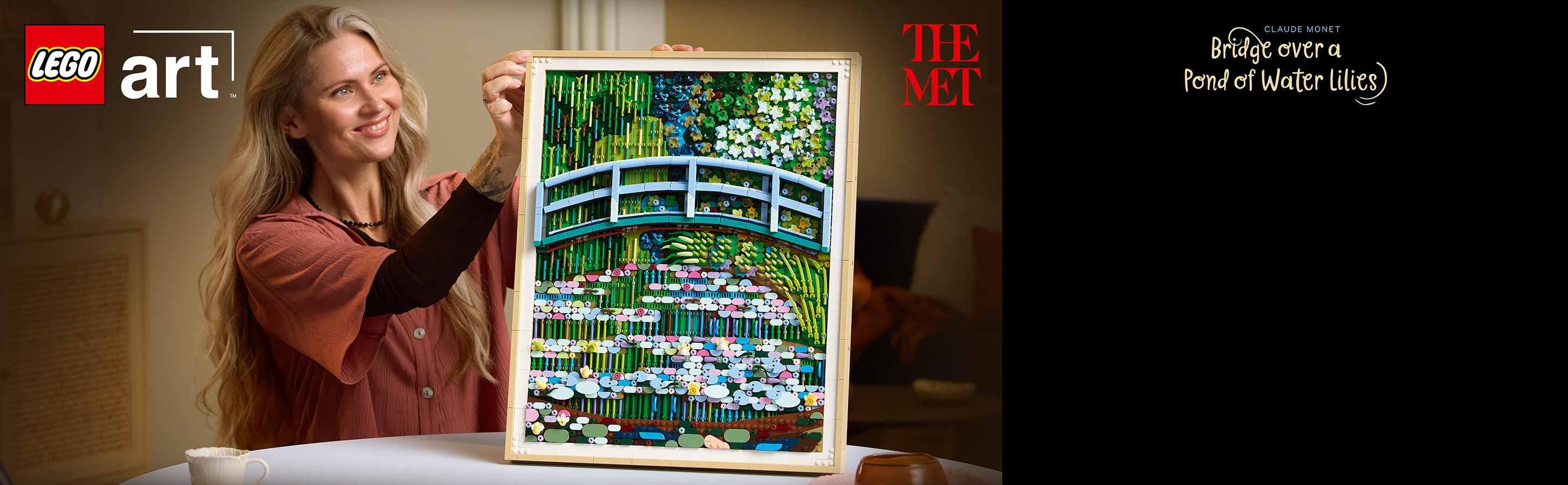 LEGO® Claude Monet Wandkunst