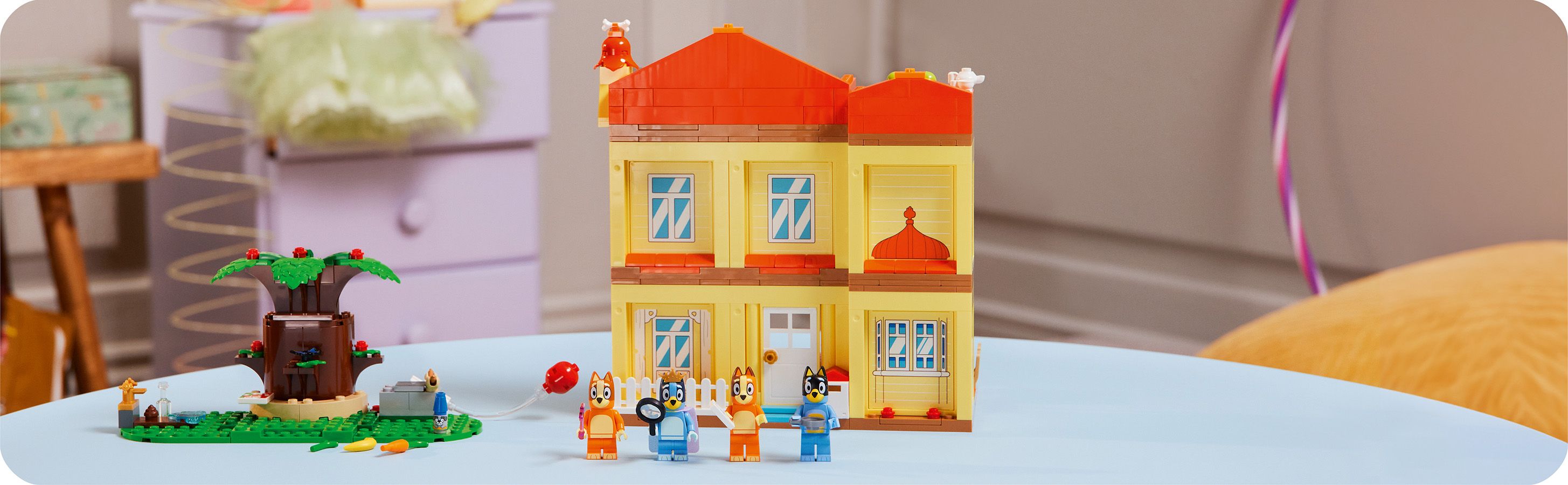 Spielhaus-Geschenk für Bluey Fans