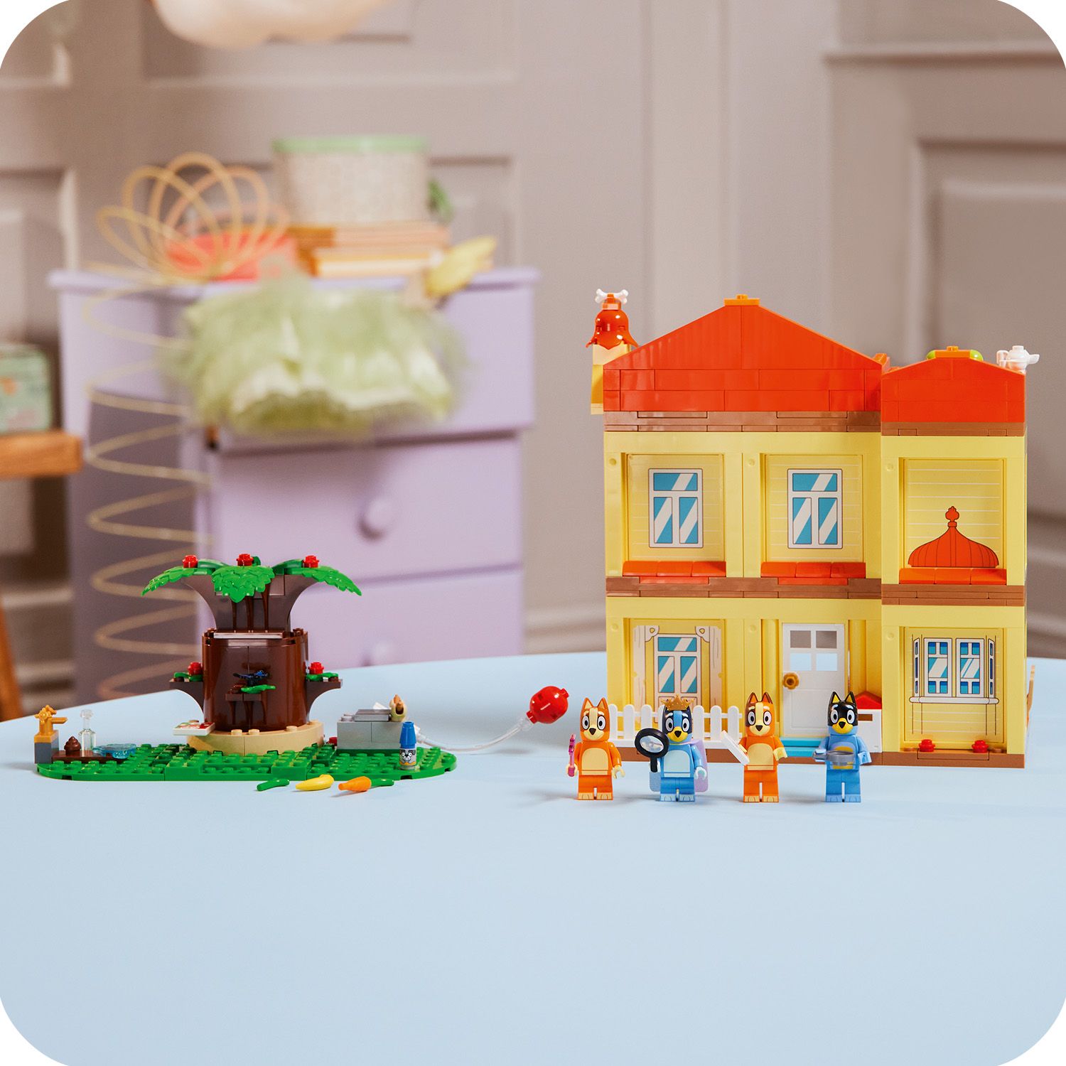 Spielhaus-Geschenk für Bluey Fans