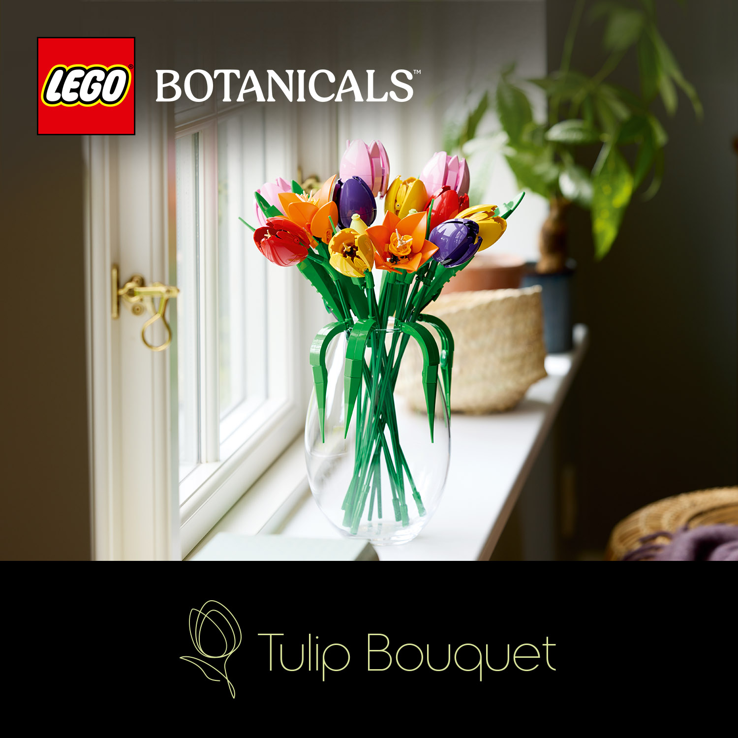 Wunderschöne LEGO® Tulpen zum Bauen