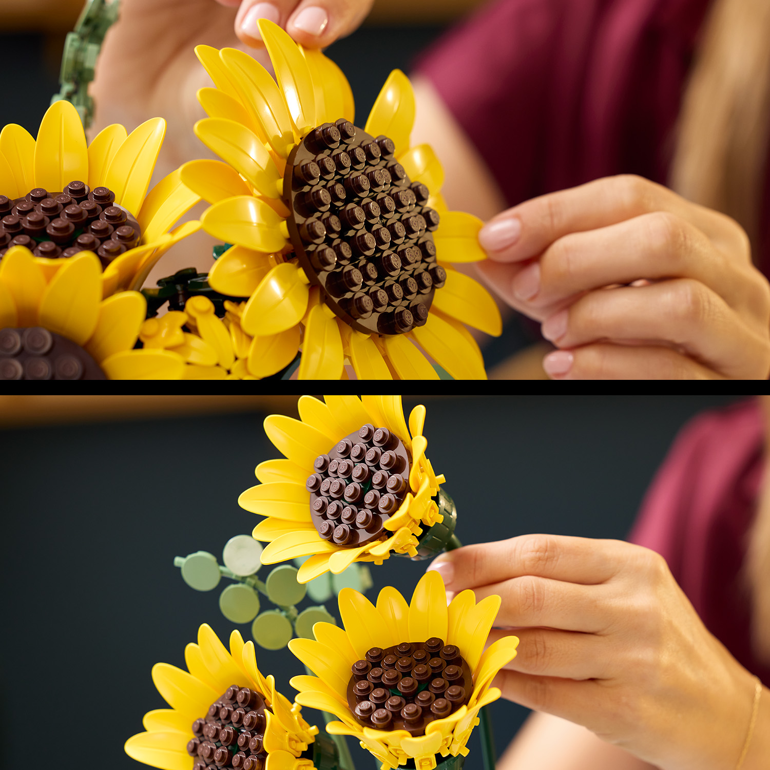 Den Blumenstrauß anpassen