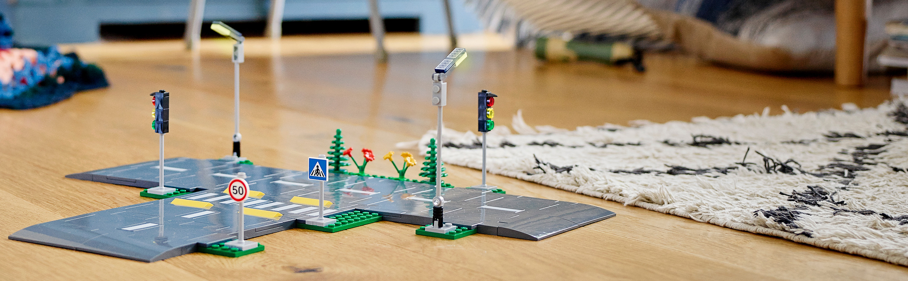 Die LEGO® Straßenplatten verbinden Ideen