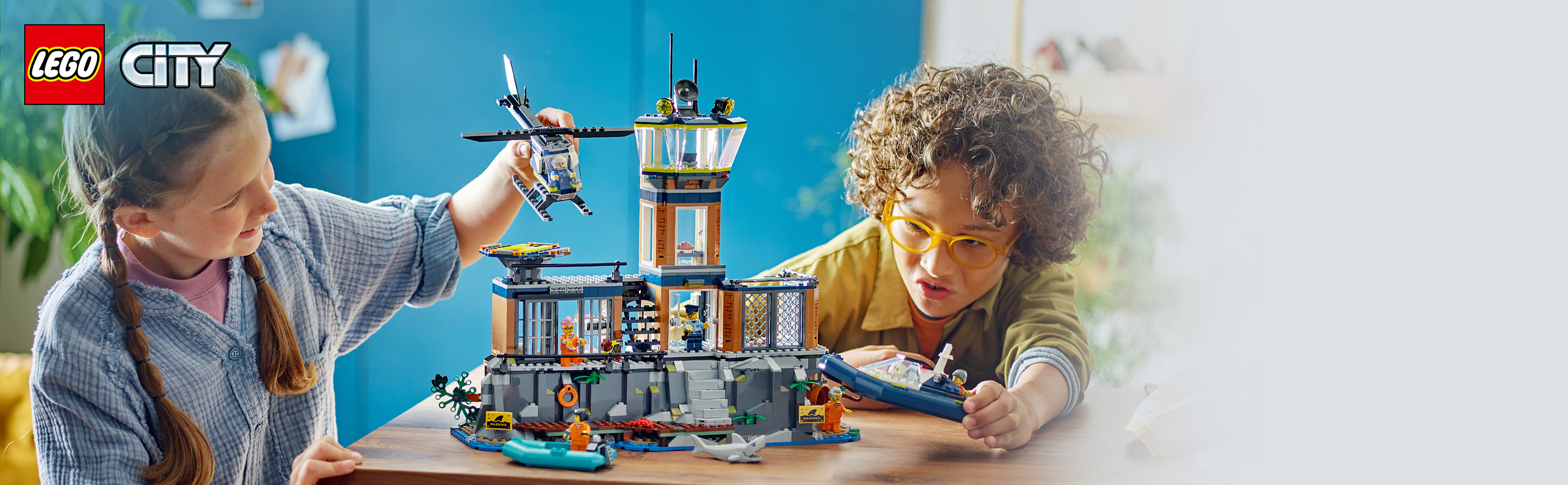 Gefängnisinsel-Spielset