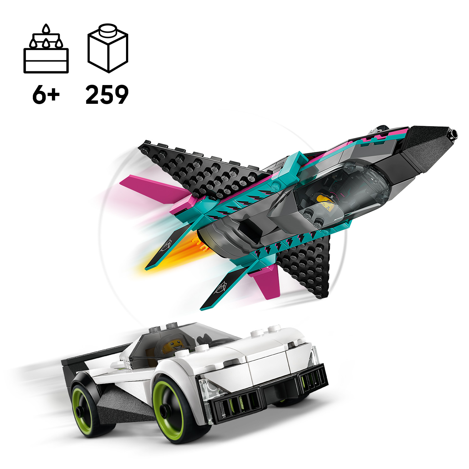 Bauen und Rennen fahren!