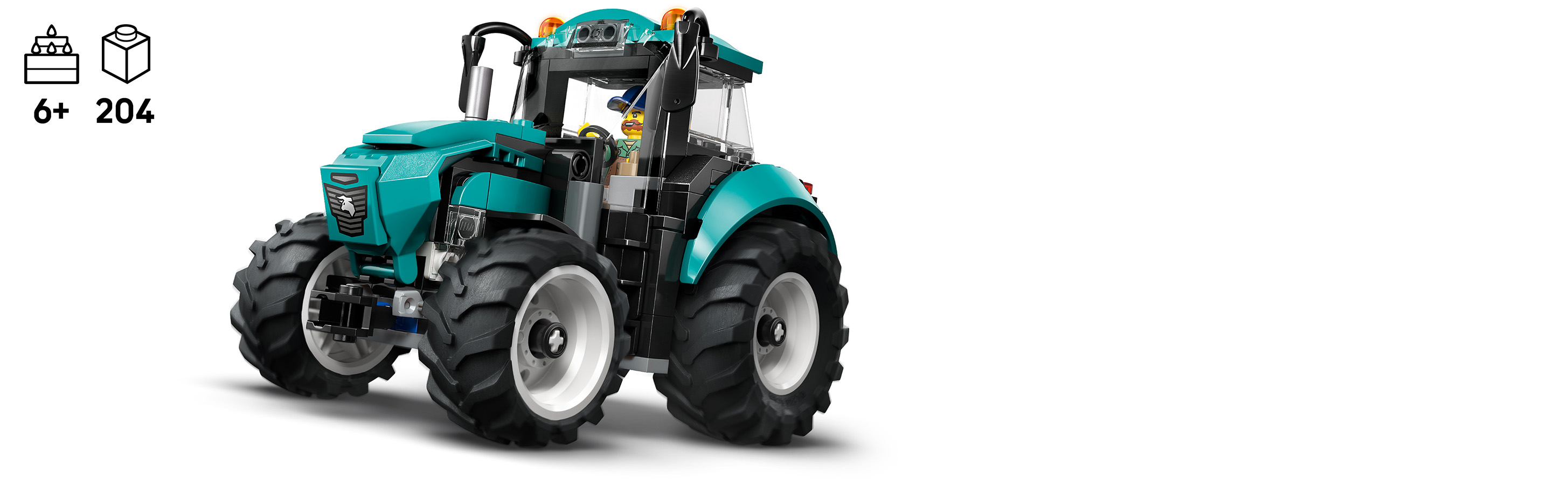 Klassisches LEGO® Traktor-Spielzeug