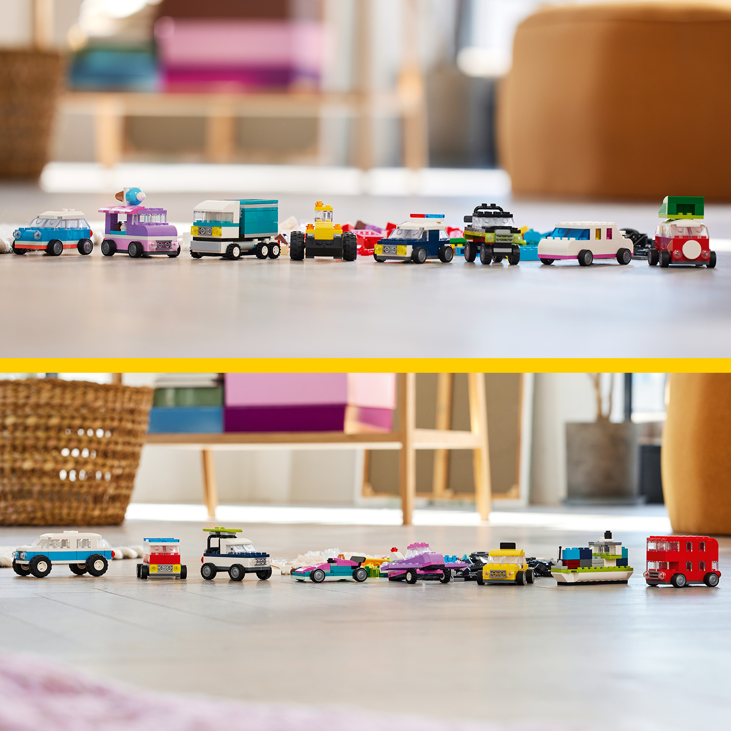8 Fahrzeugtypen bauen