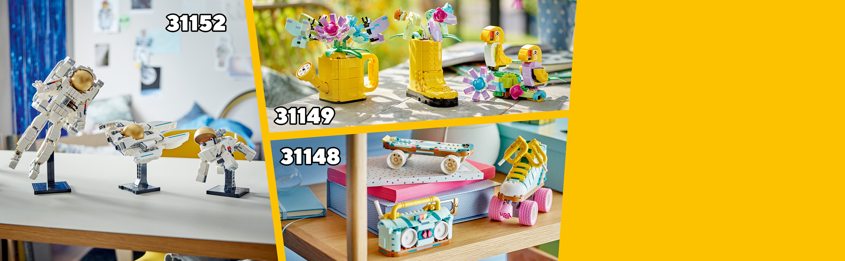 Weitere 3-in-1 LEGO® Creator Sets entdecken