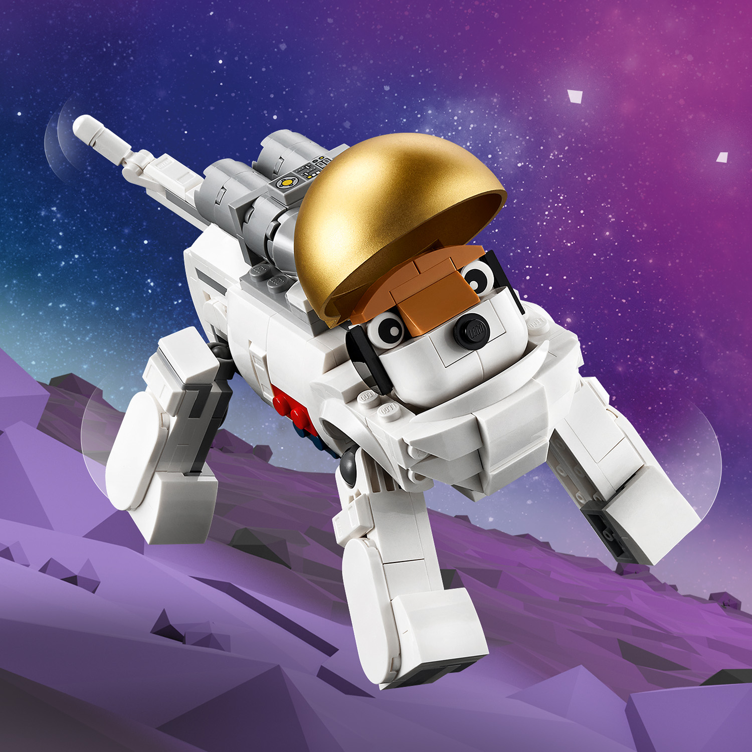 Beweglicher Weltraumhund