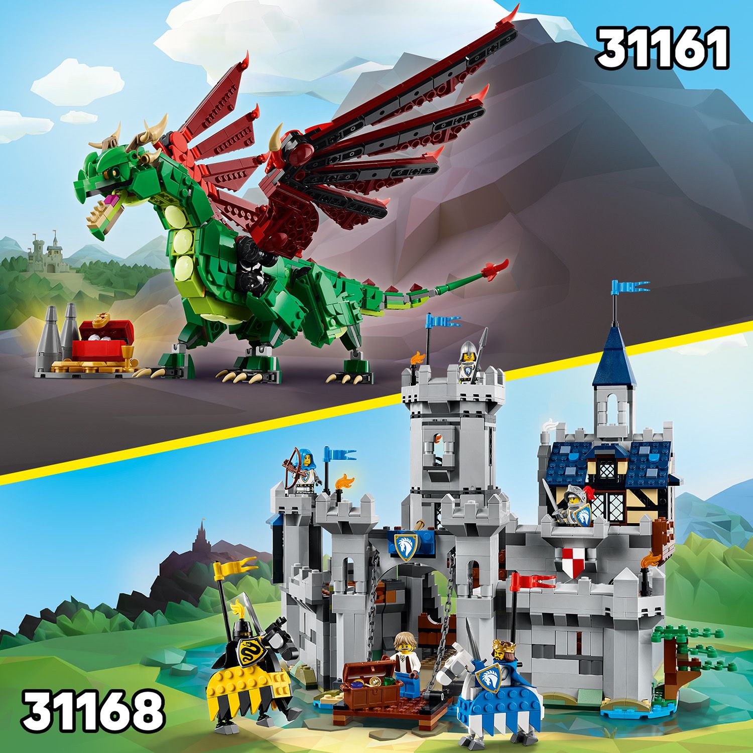 Weitere 3-in-1 LEGO® Creator Sets entdecken