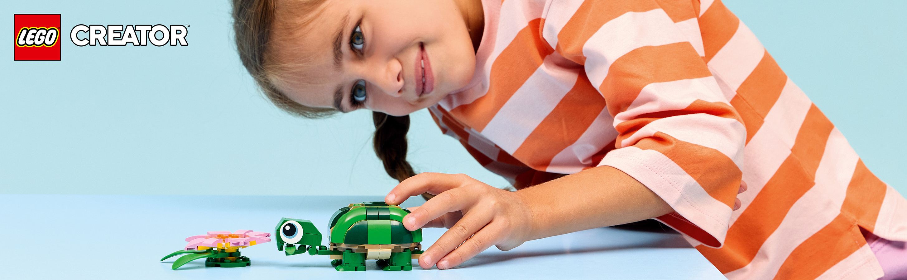 3 süße Tier-Bausets in einer Schachtel