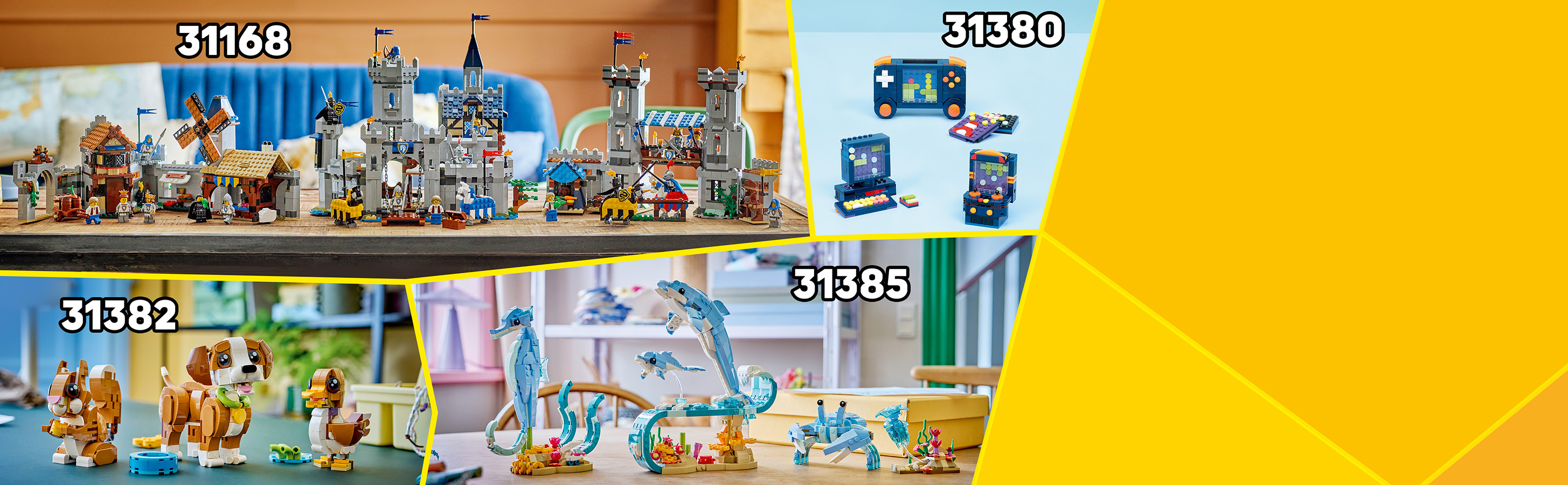 Weitere 3-in-1 LEGO® Creator Sets entdecken