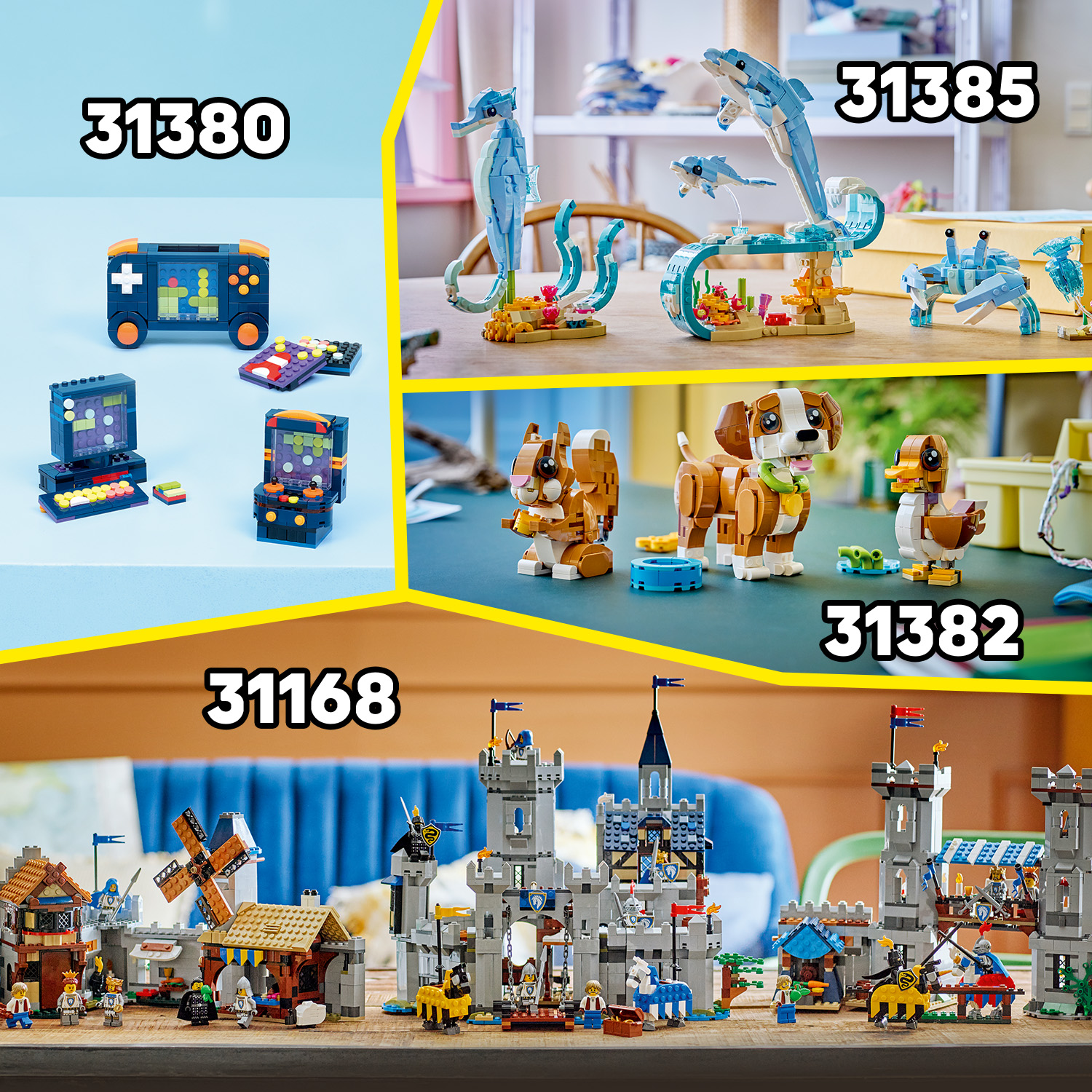 Weitere 3-in-1 LEGO® Creator Sets entdecken