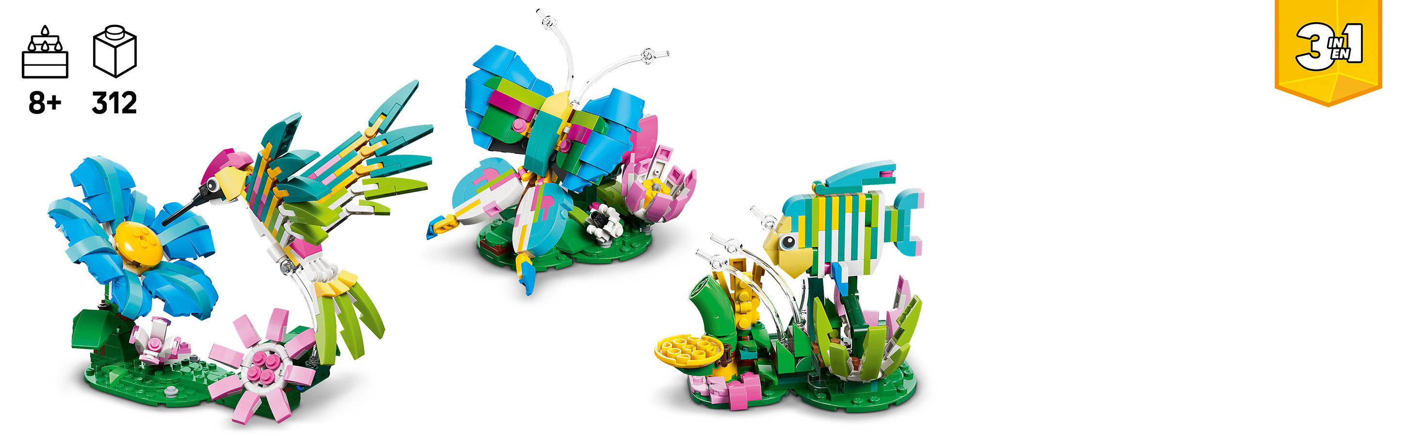 Unterhaltsames Bau- und Spielerlebnis