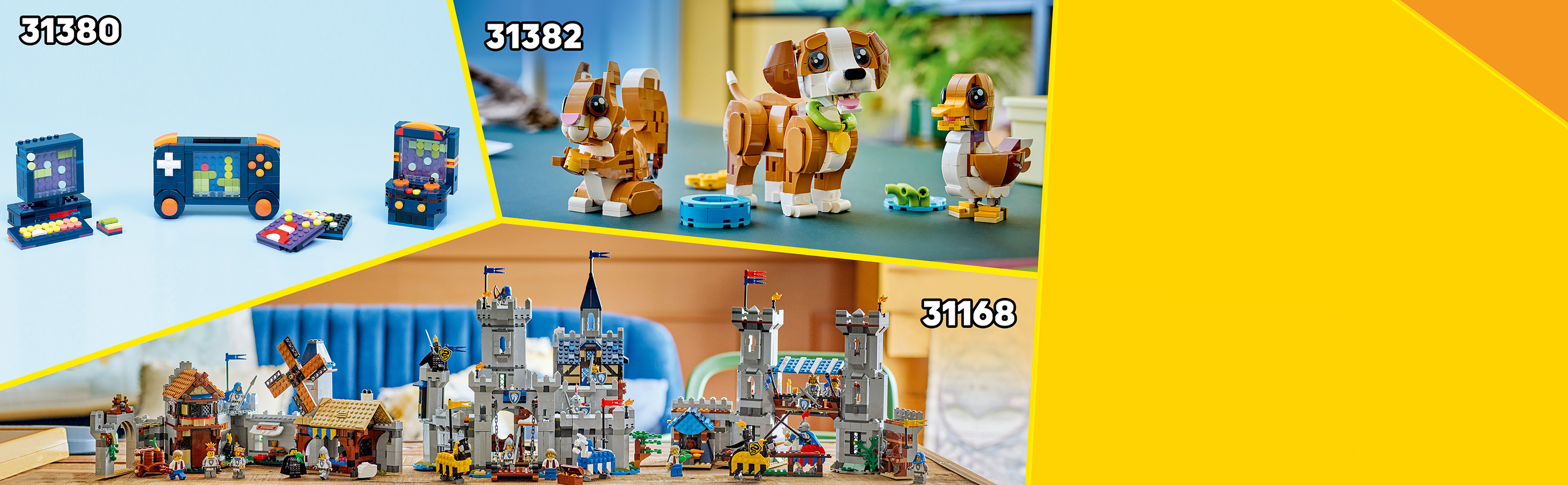 Weitere 3-in-1 LEGO® Creator Sets entdecken