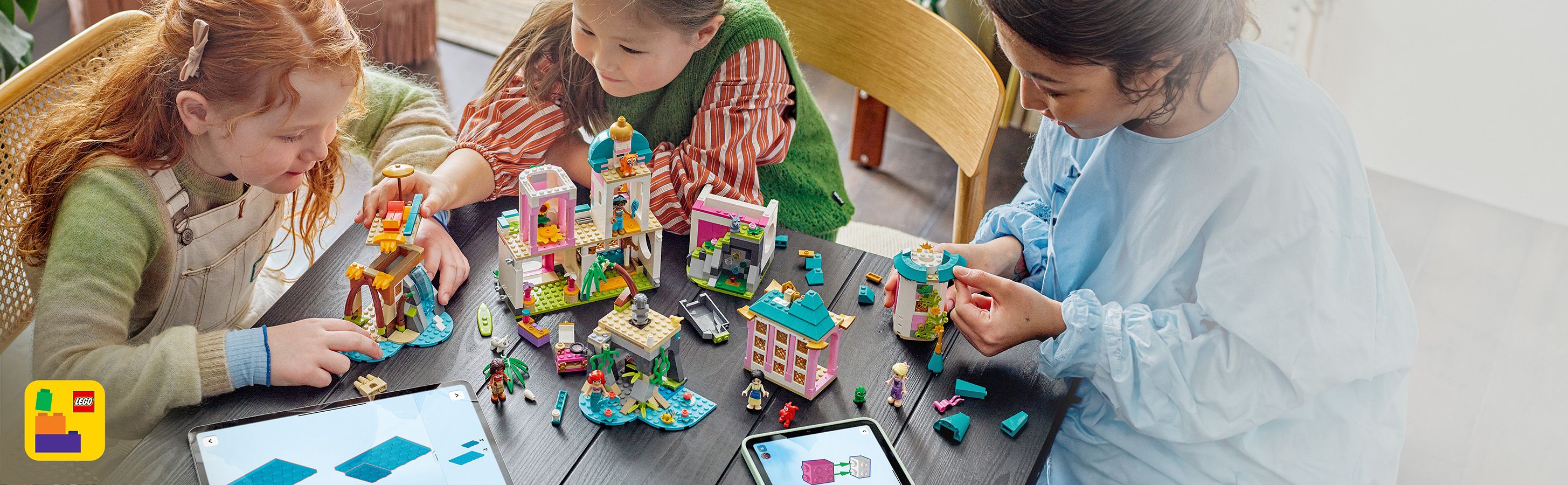 Gemeinsam mit Familie und Freunden bauen