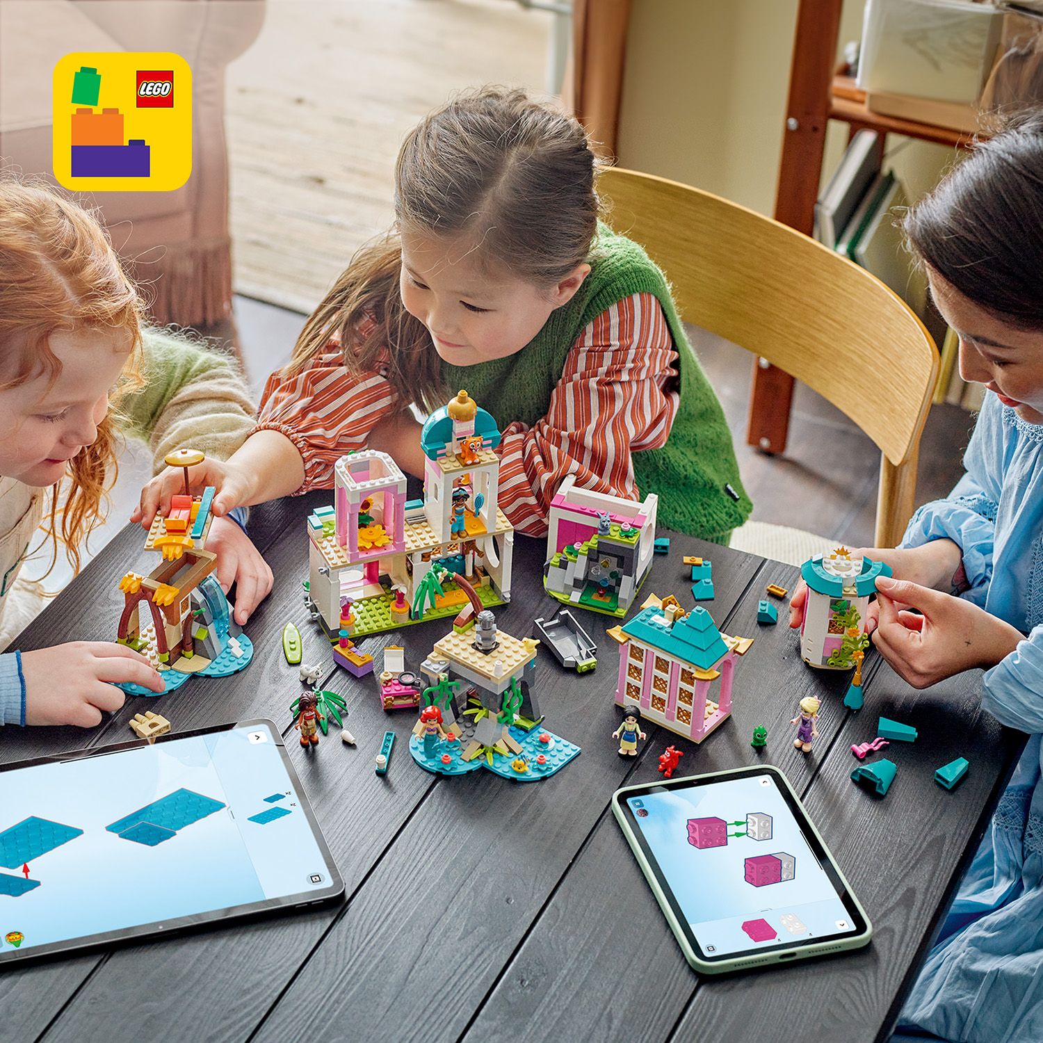 Gemeinsam mit Familie und Freunden bauen