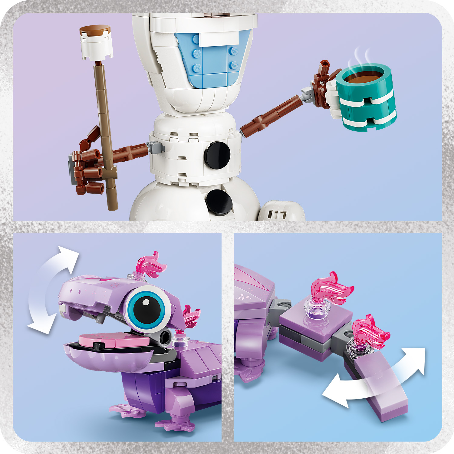 Bewegliche Figuren sorgen für Spaß