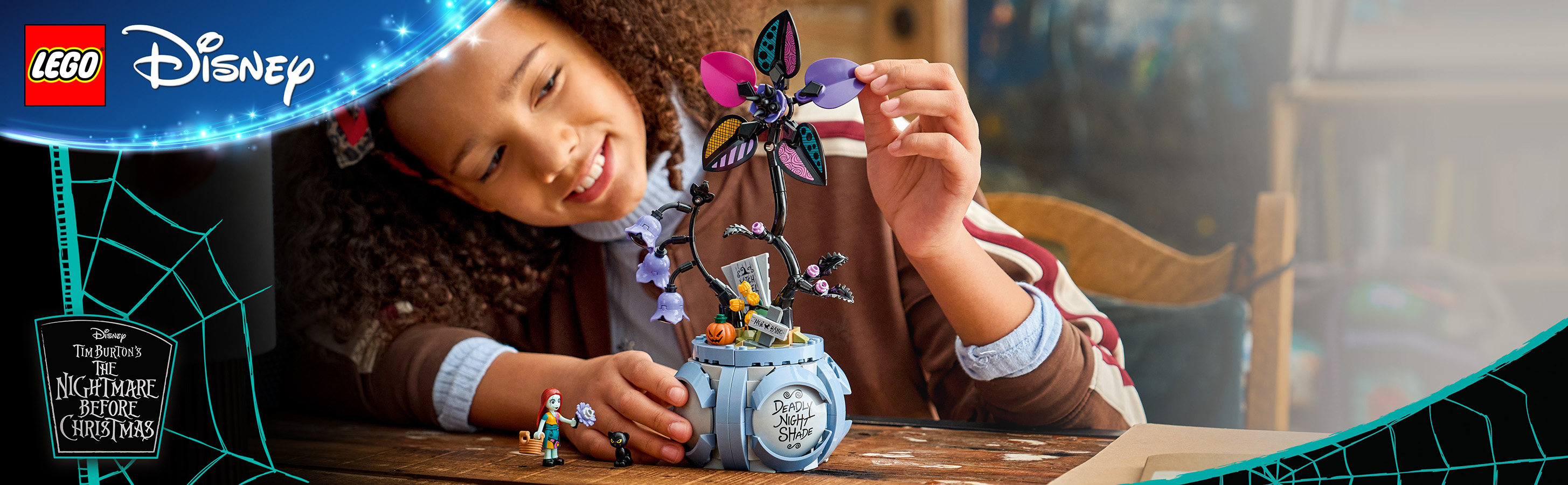 Der Blumentopf aus Tim Burtons Disney Film Nightmare Before Christmas