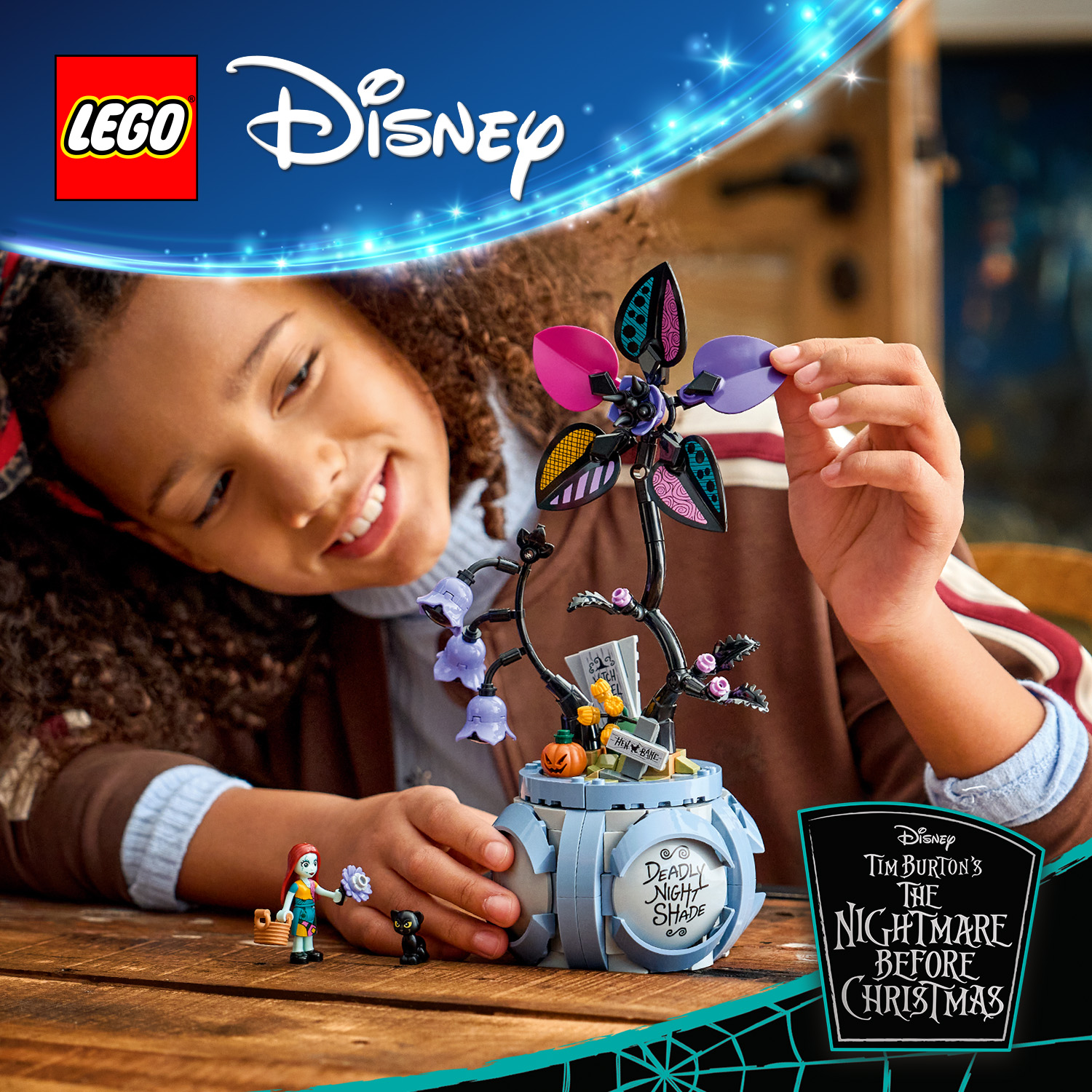 Der Blumentopf aus Tim Burtons Disney Film Nightmare Before Christmas