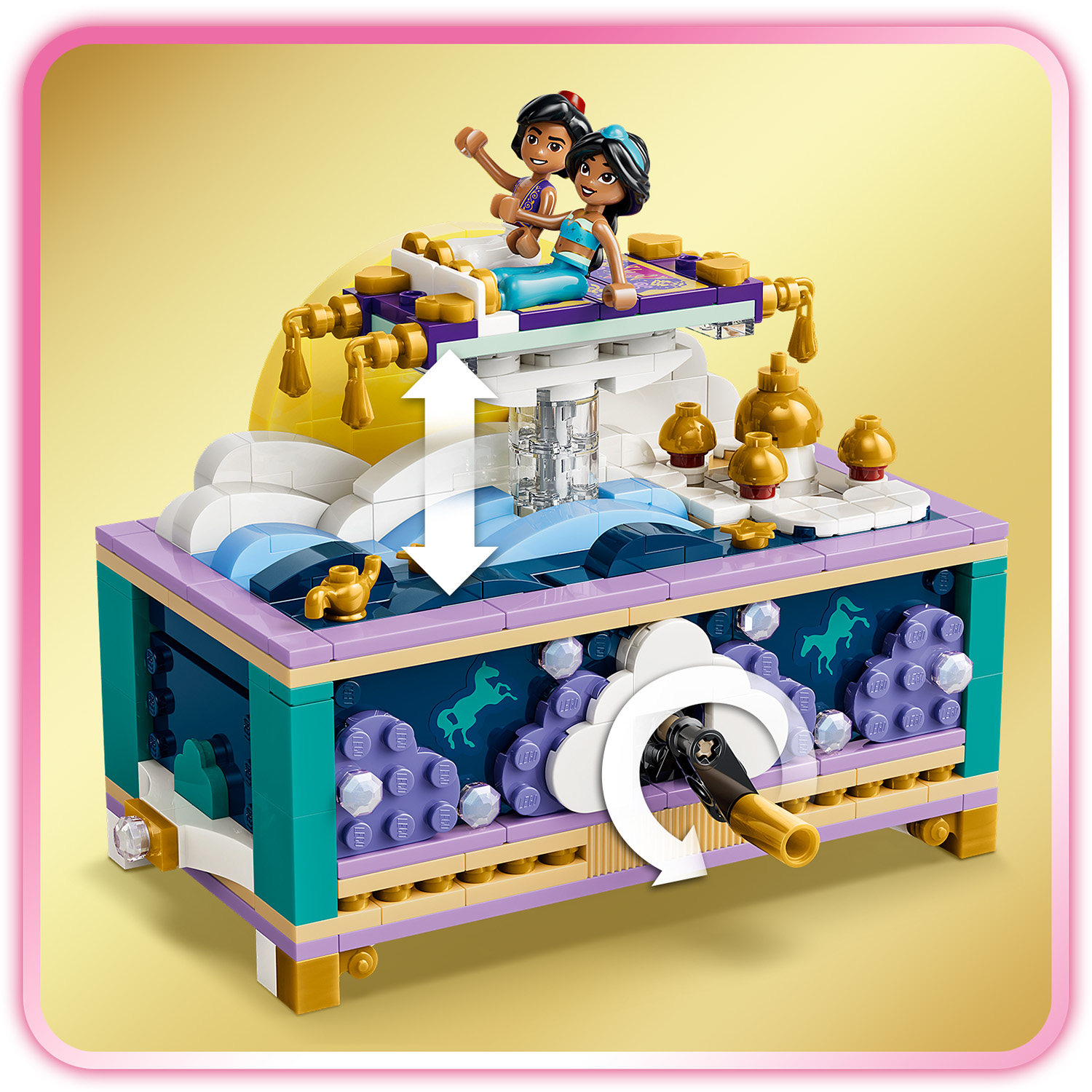 Jewelry box with functions