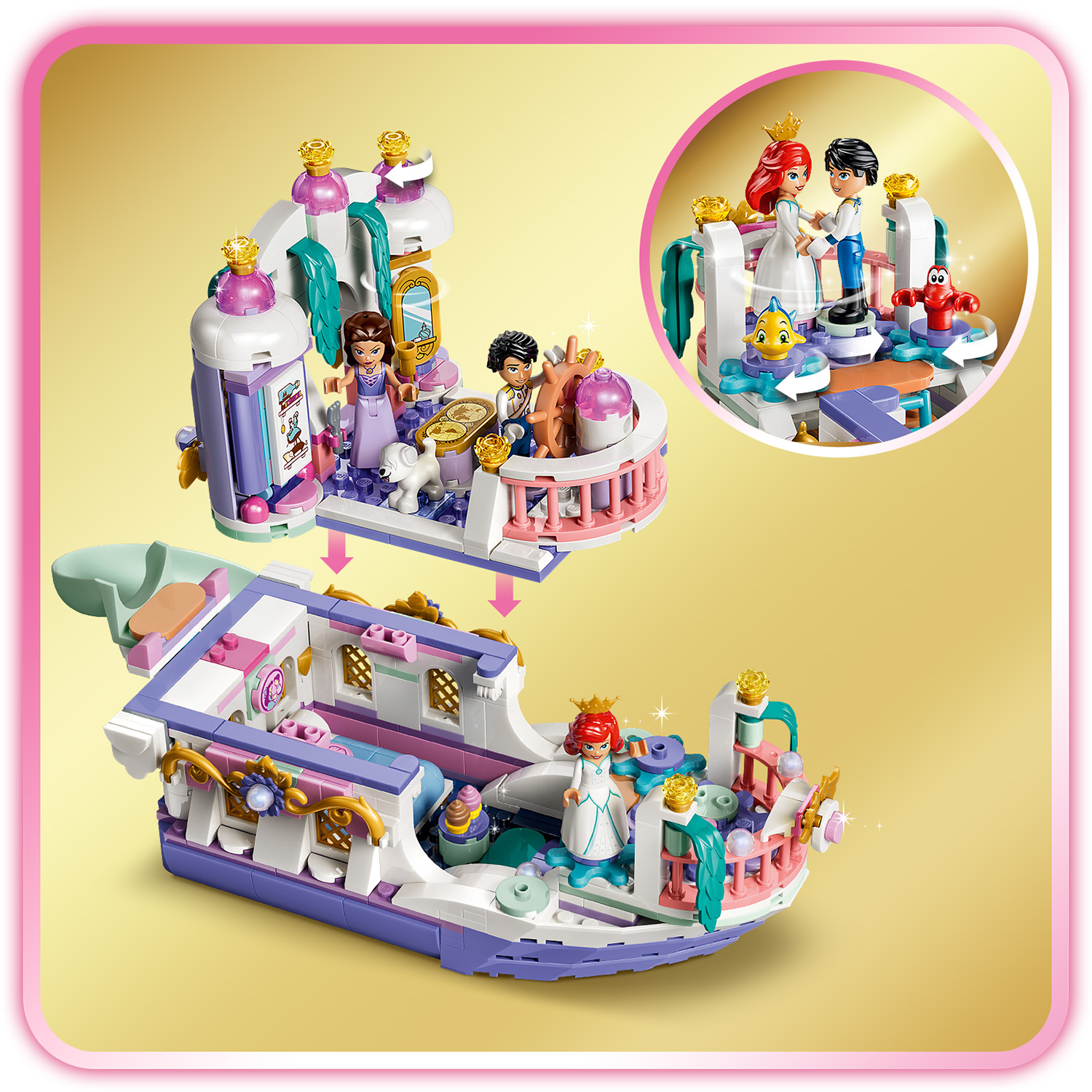 Boot mit Details und Funktionen