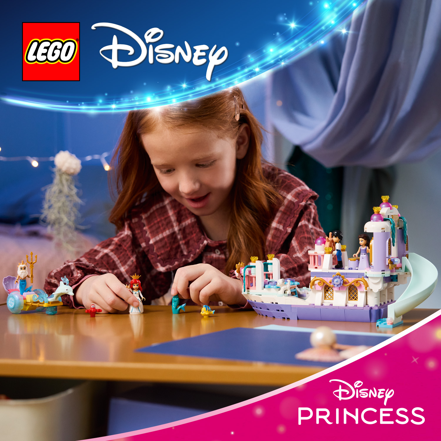 Disneys Die kleine Meerjungfrau Bauspielzeug für Kinder