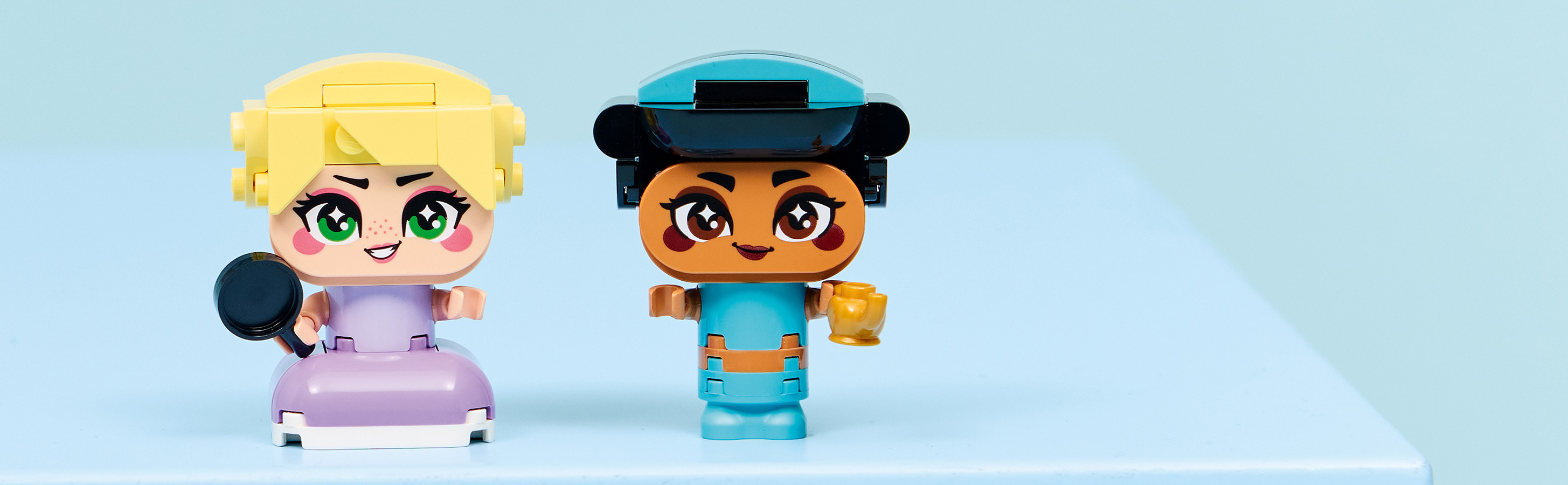 Ein hübsches Geschenk mit zwei beliebten Disney Princess Figuren