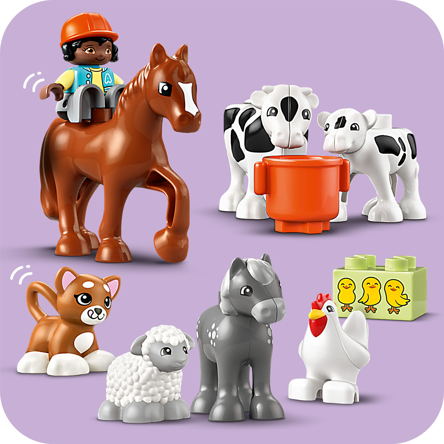 8 LEGO® DUPLO® Tierfreunde