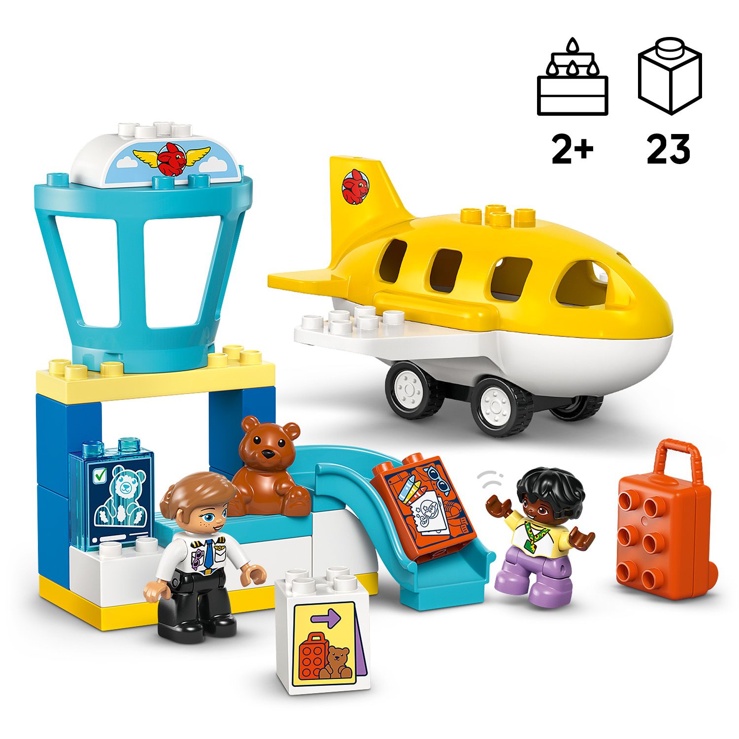 Kleinkinder erkunden Reiseszenarien