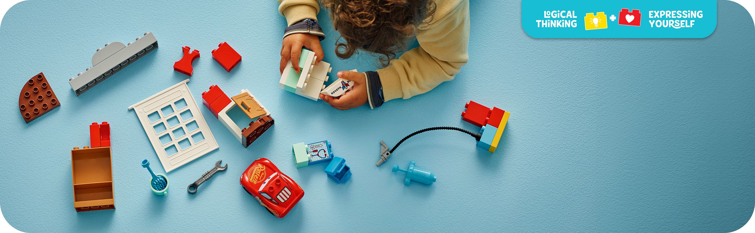 Trainiert schon die Baufähigkeiten der Kleinsten