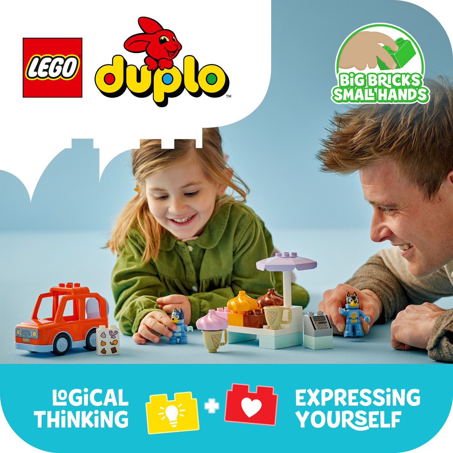LEGO® DUPLO® Bluey Set für Kleinkinder