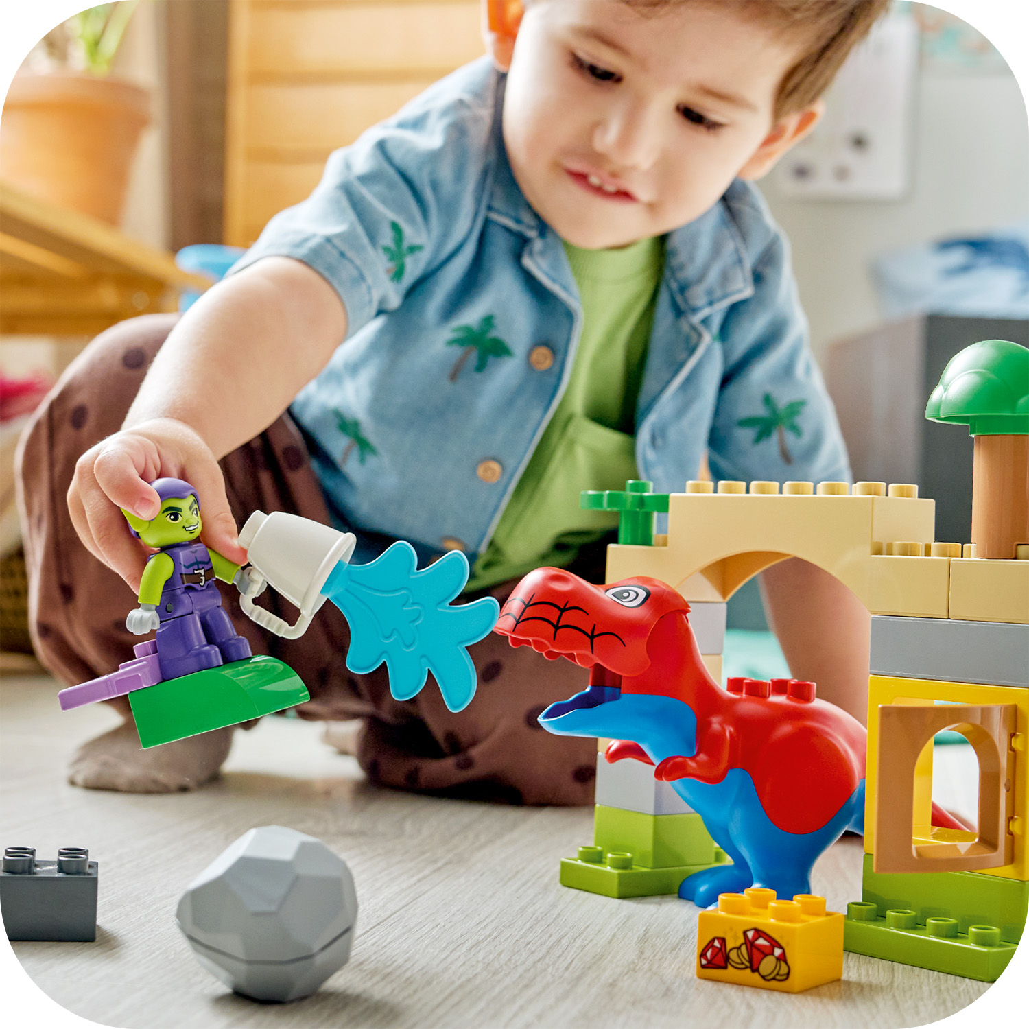 Ein Bad für Spidey-Rex