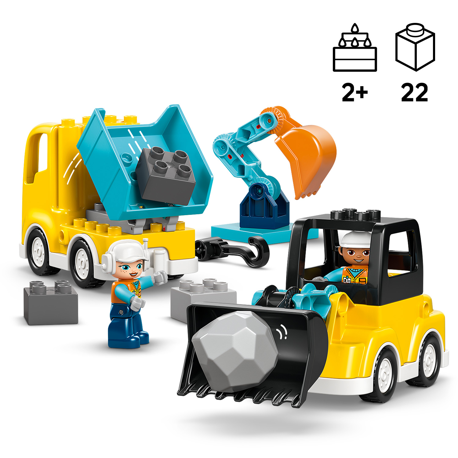 Geschäftige Baustelle spielen