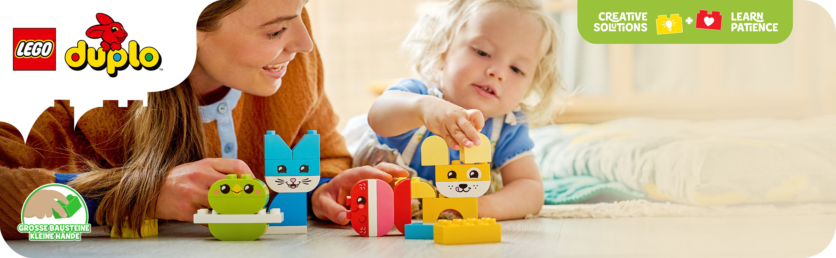 Kreatives Tierspielset für Kleinkinder