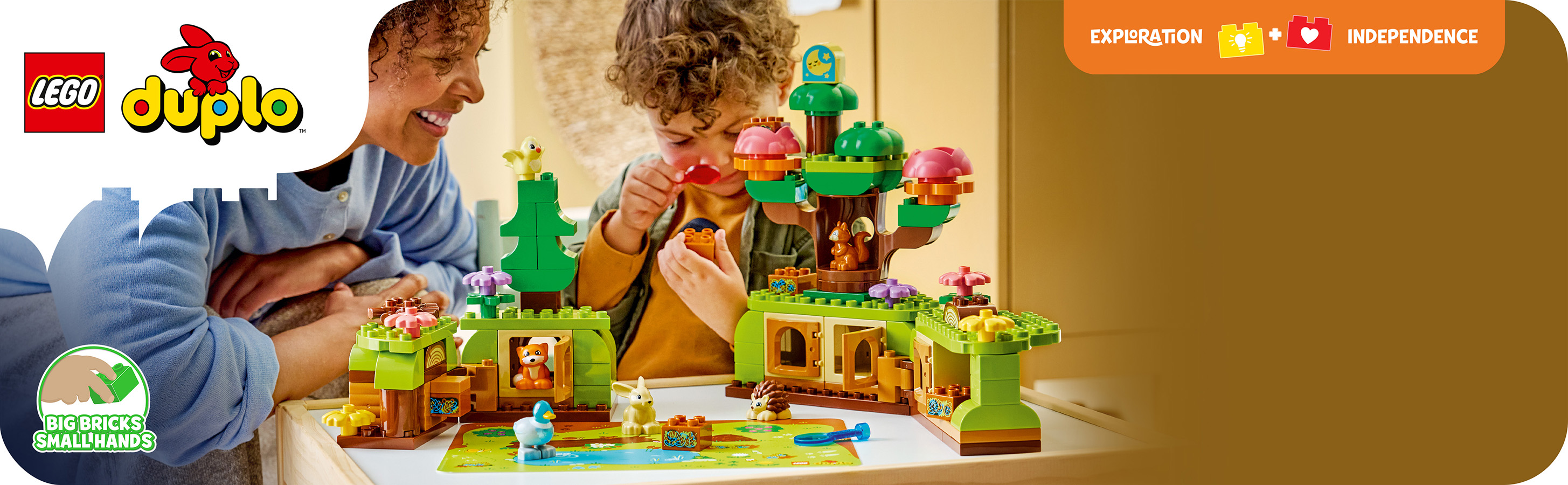 Ausführliches Set für kleine Naturliebhaber