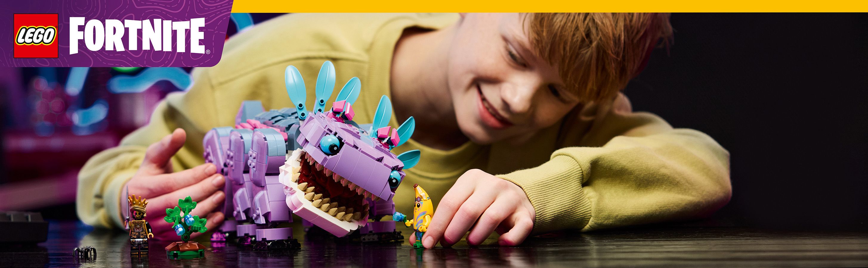 Eine coole LEGO® Fortnite® Geschöpf-Figur