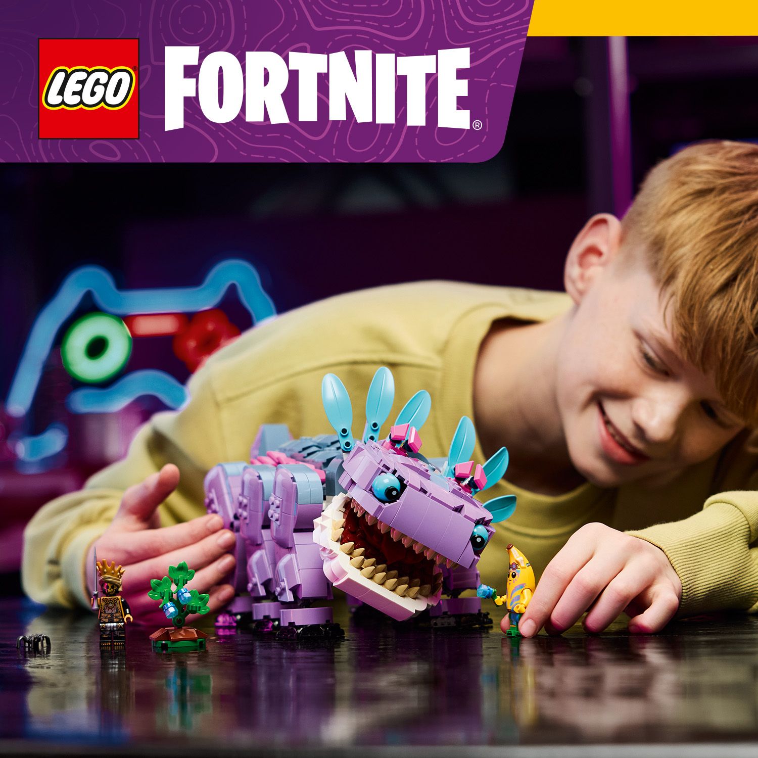 Eine coole LEGO® Fortnite® Geschöpf-Figur
