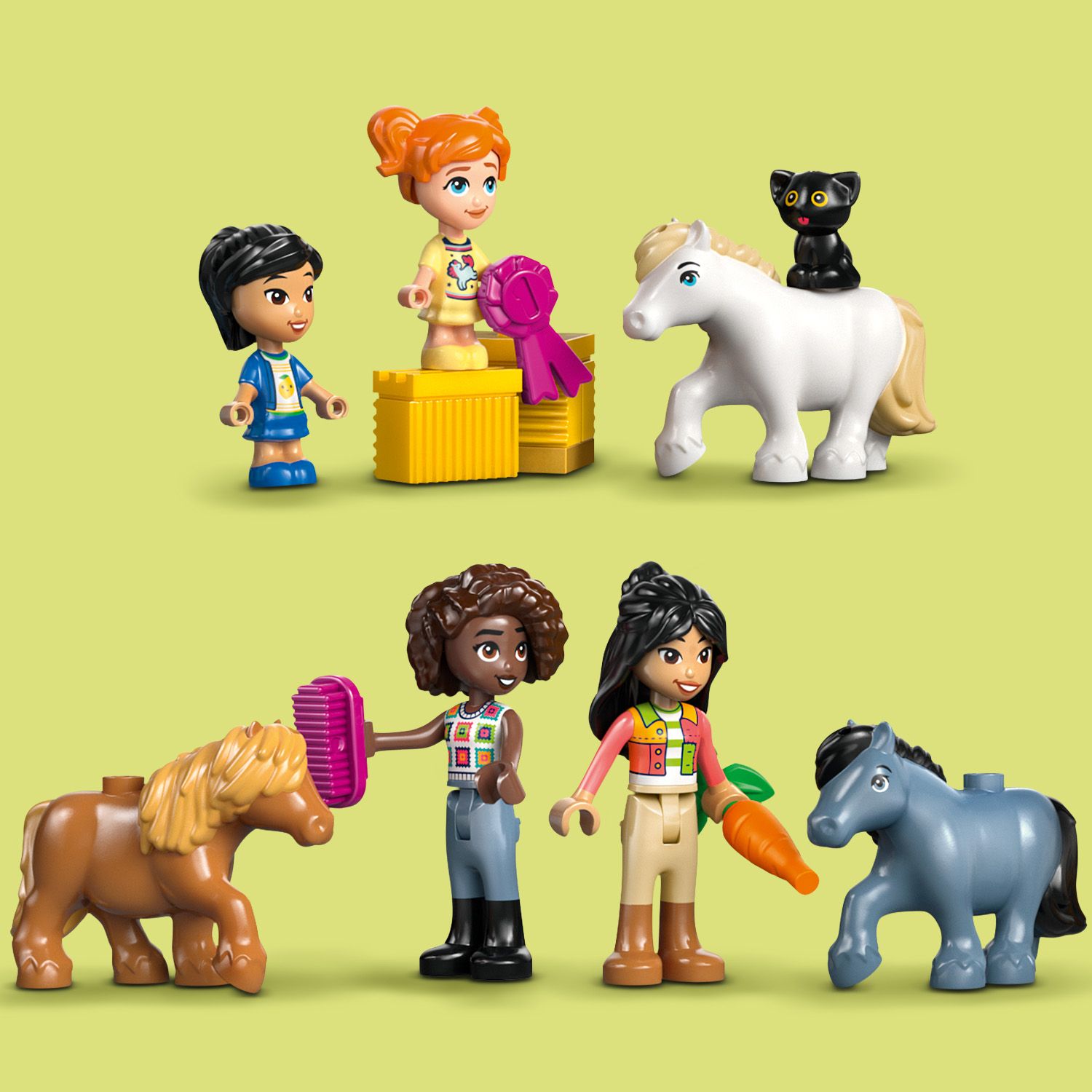 4 LEGO® Friends Figuren