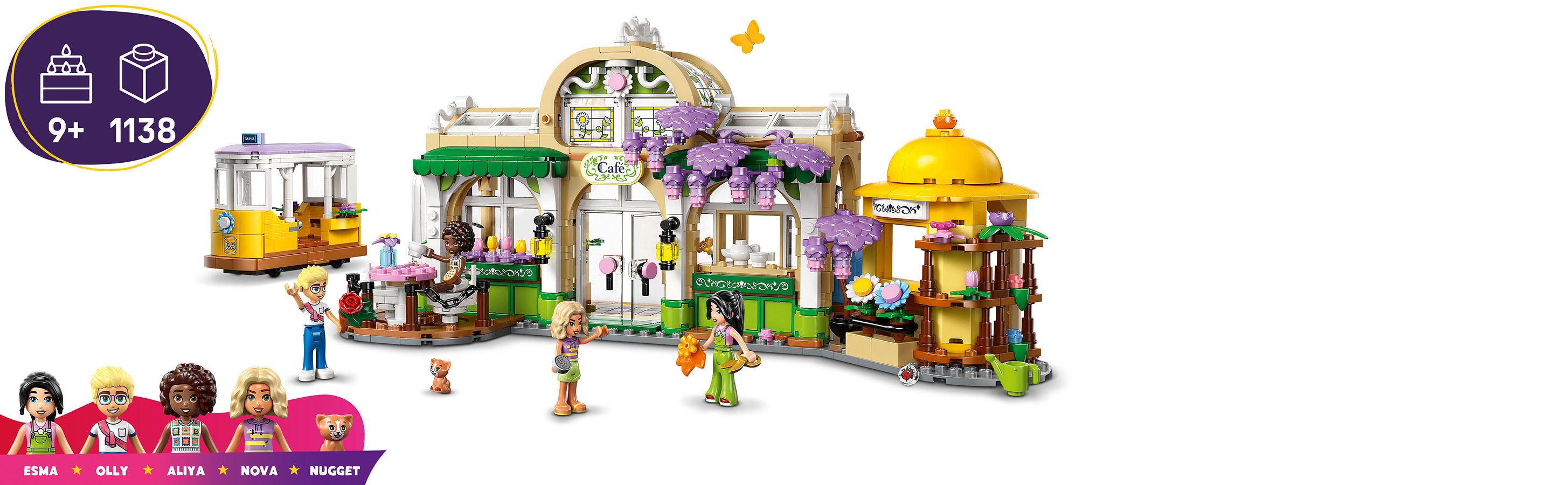 Prächtige Blumen und prächtige Freunde