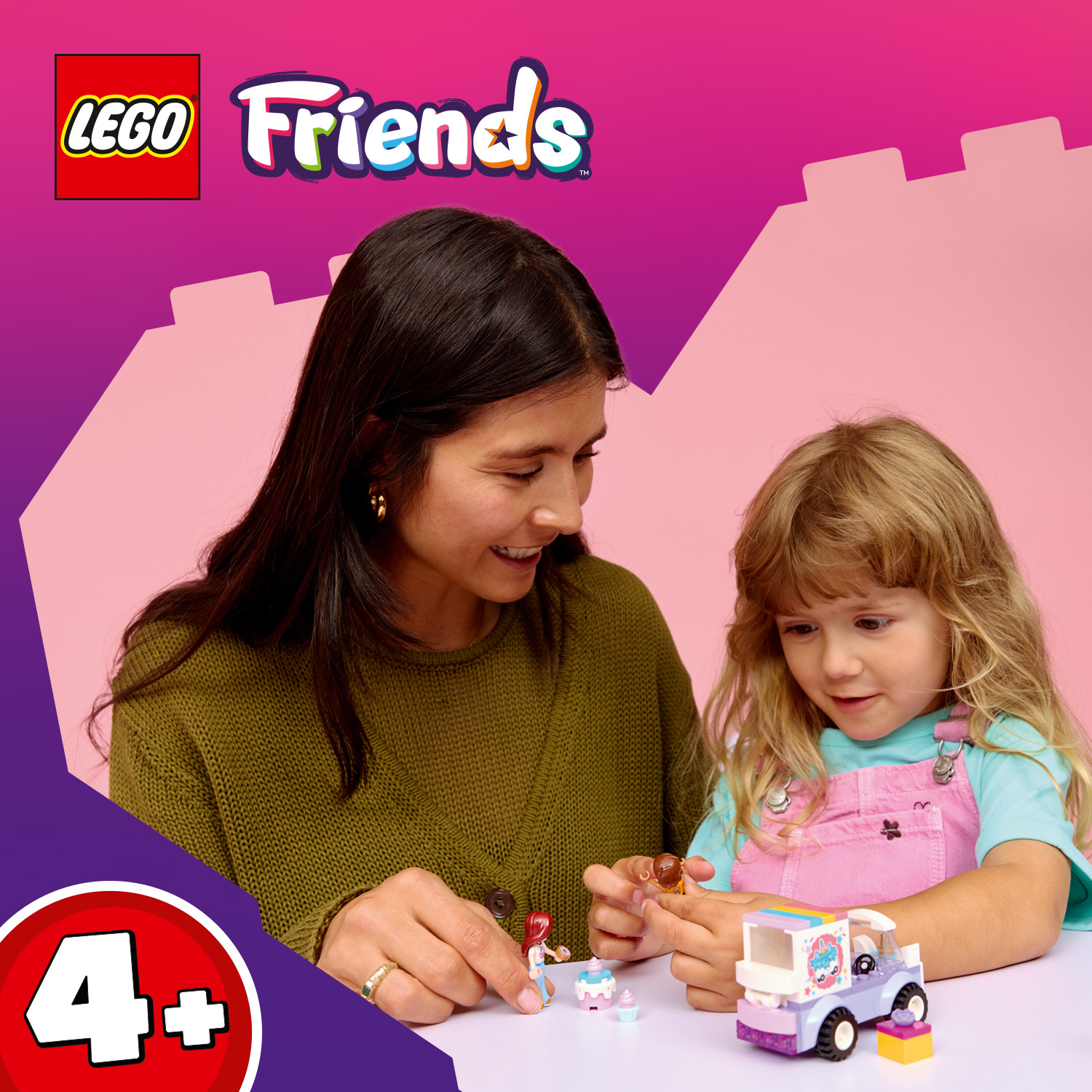 Ein tolles Auto-Spielzeug mit Einhorn-Motiv
