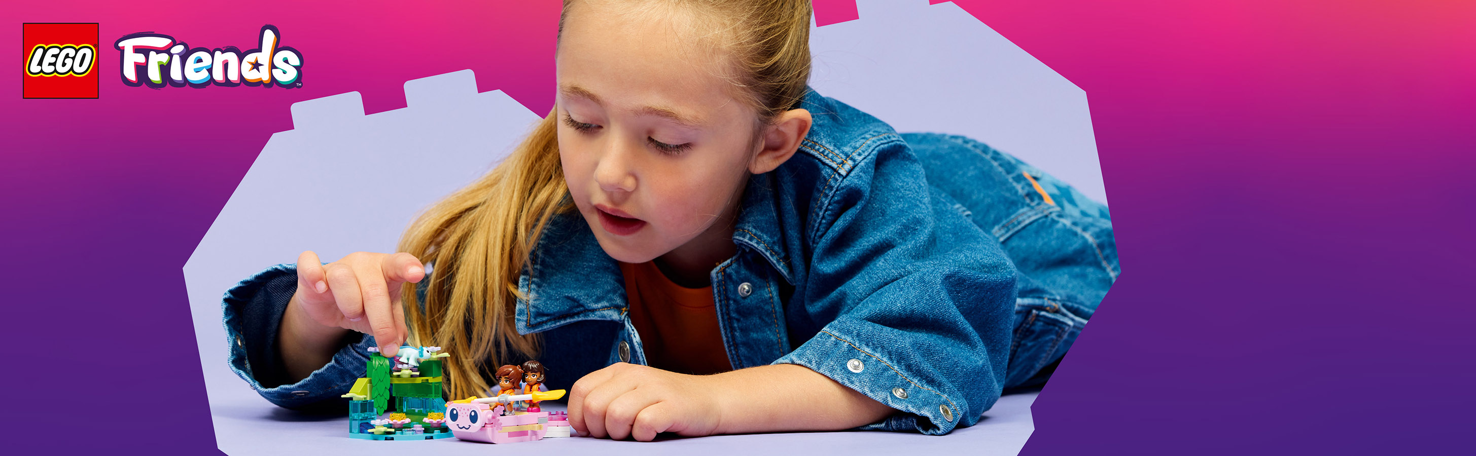 Rollenspiel mit Axolotl-Boot