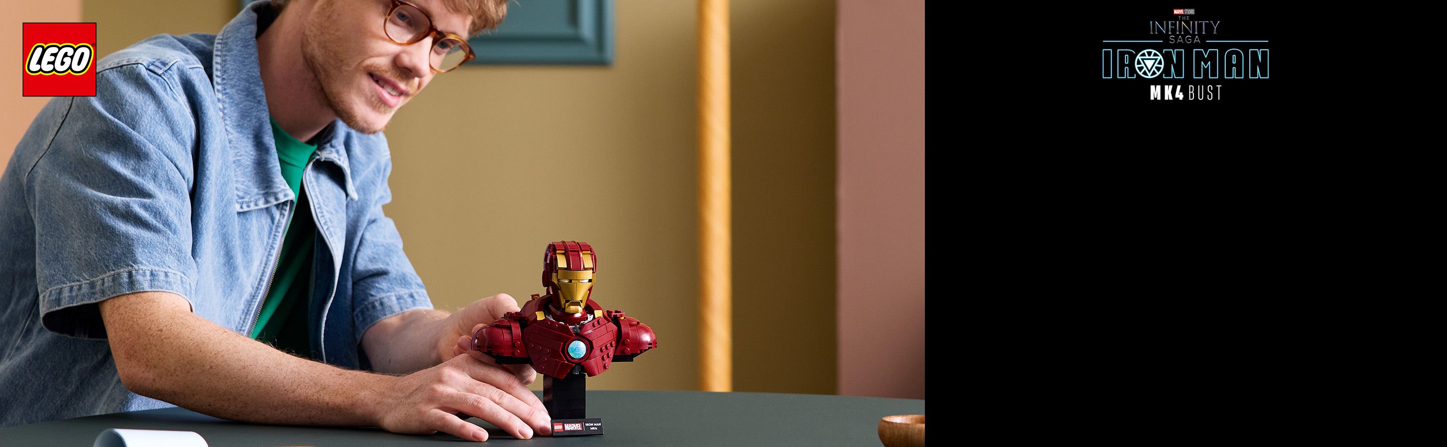 Baubares Iron Man Modell für erwachsene Fans
