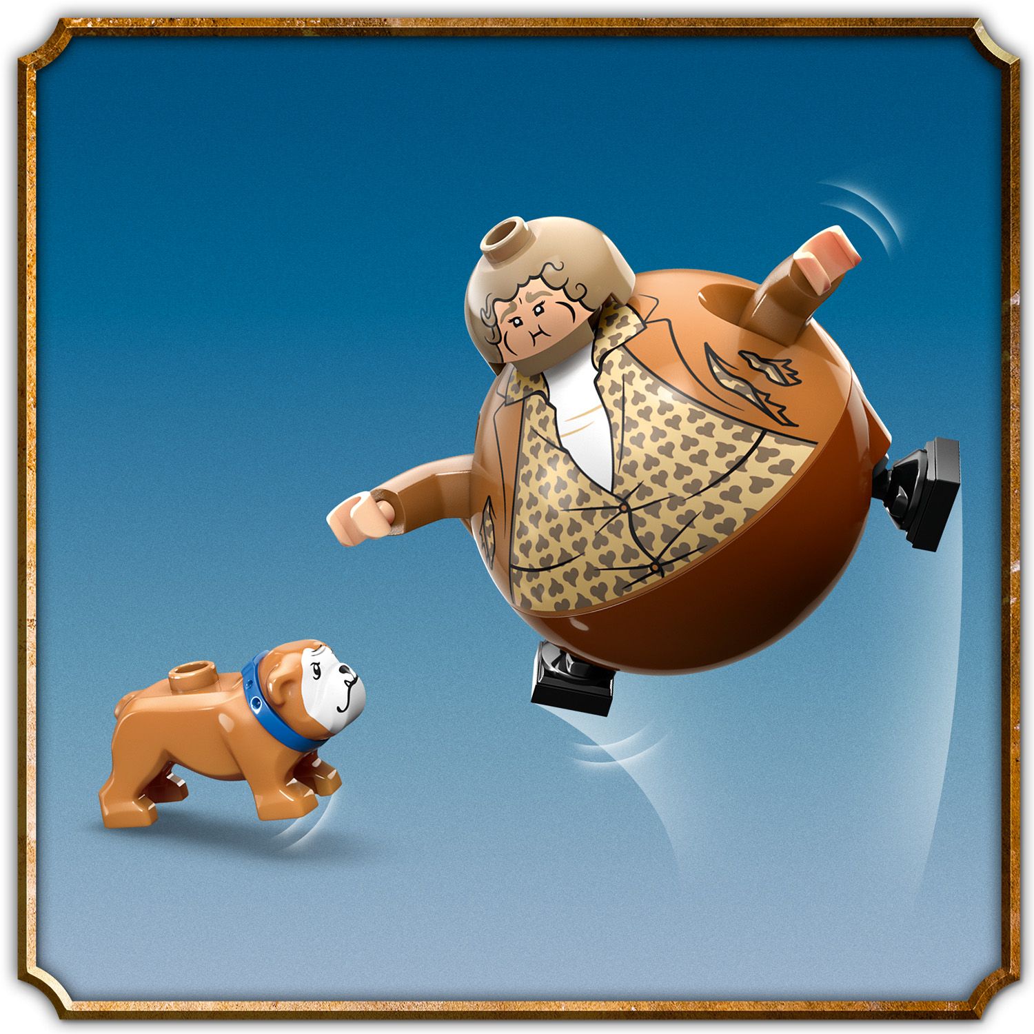 Aufgeblasene Tante Magda Figur