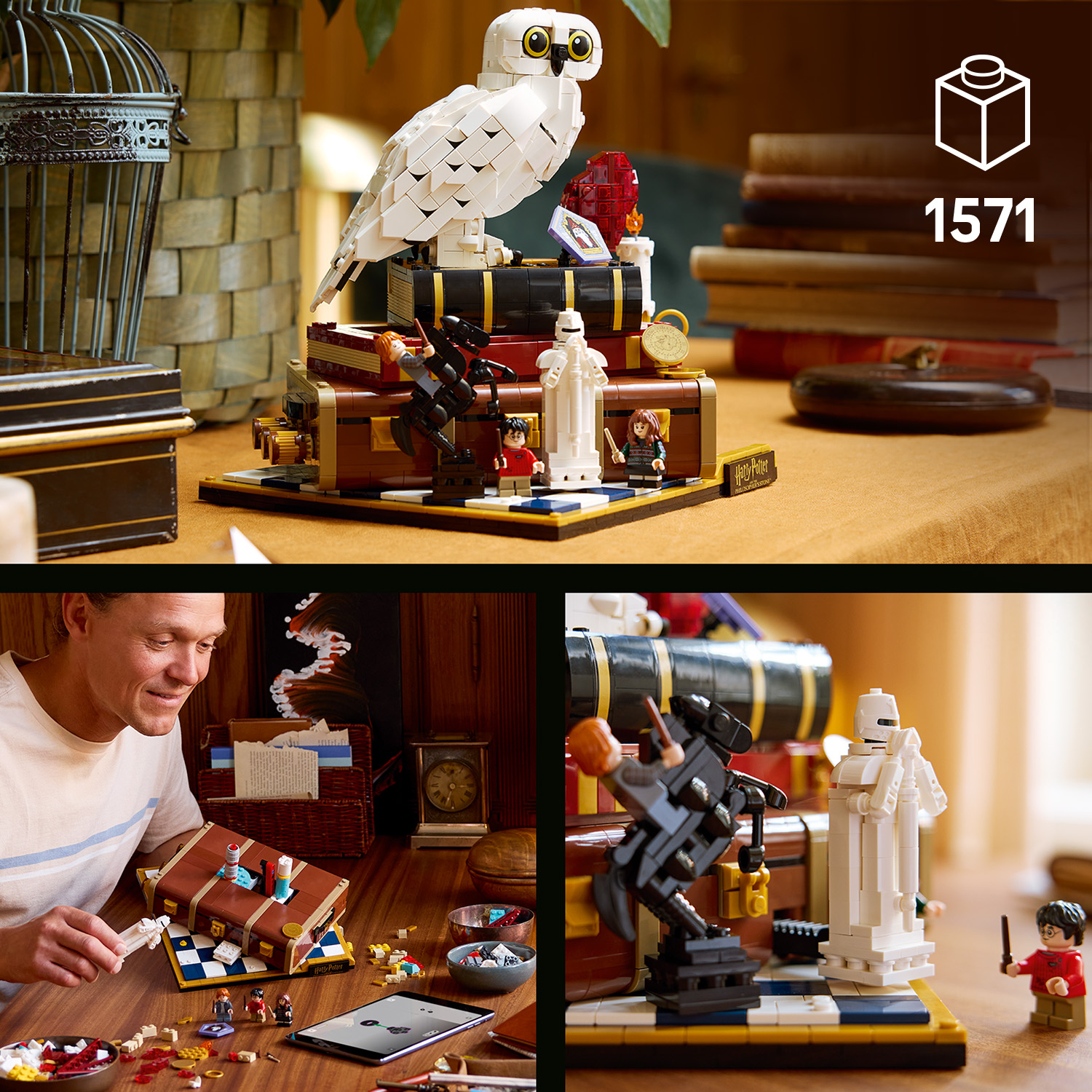 Nostalgische Harry Potter™ Dekoration zum Bauen