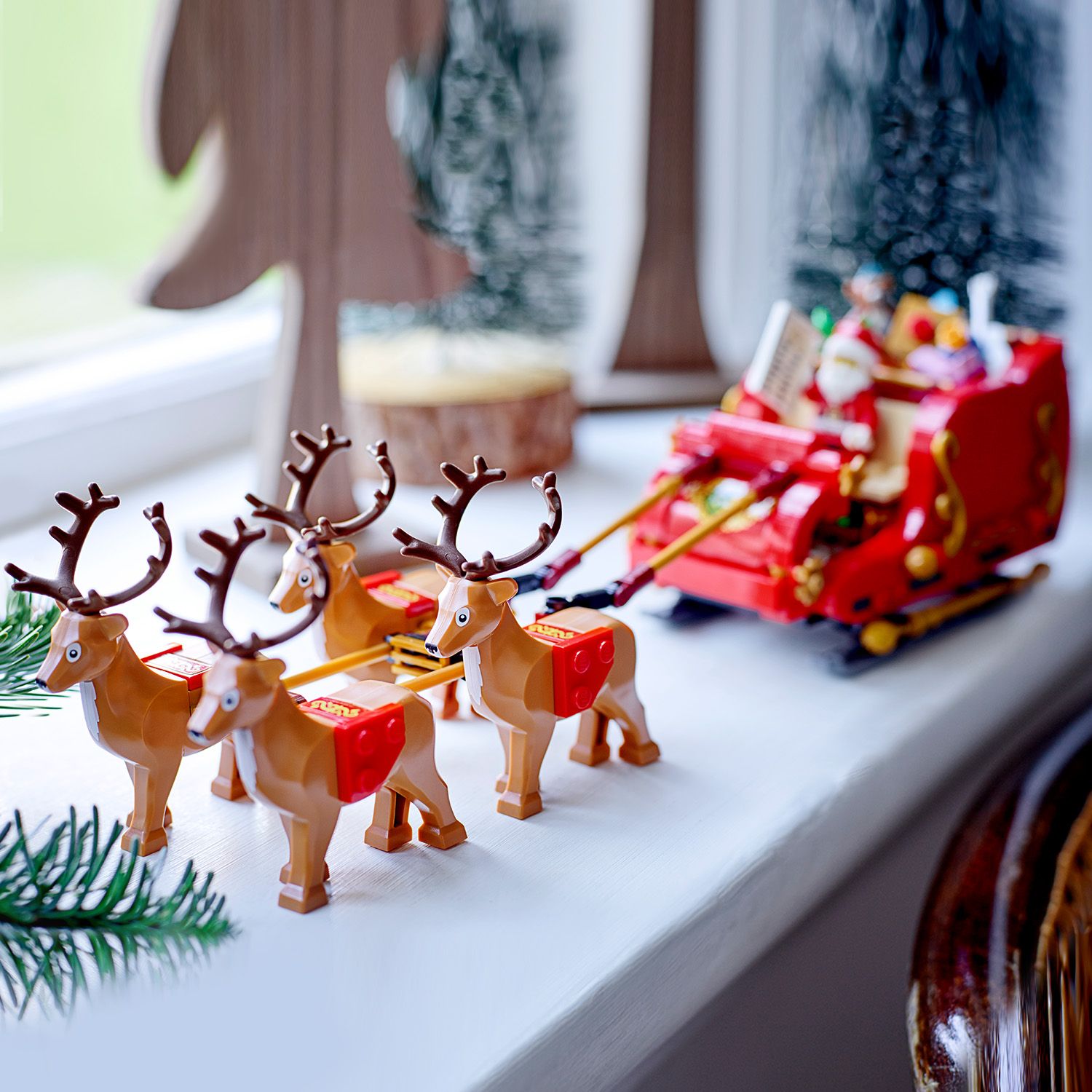 Allein oder mithilfe von Weihnachtsengeln bauen