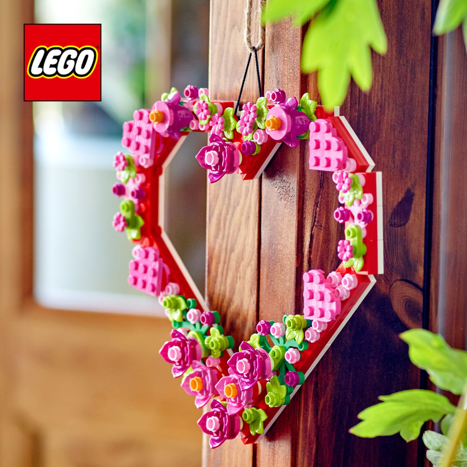 Schmucke LEGO® Herz-Deko